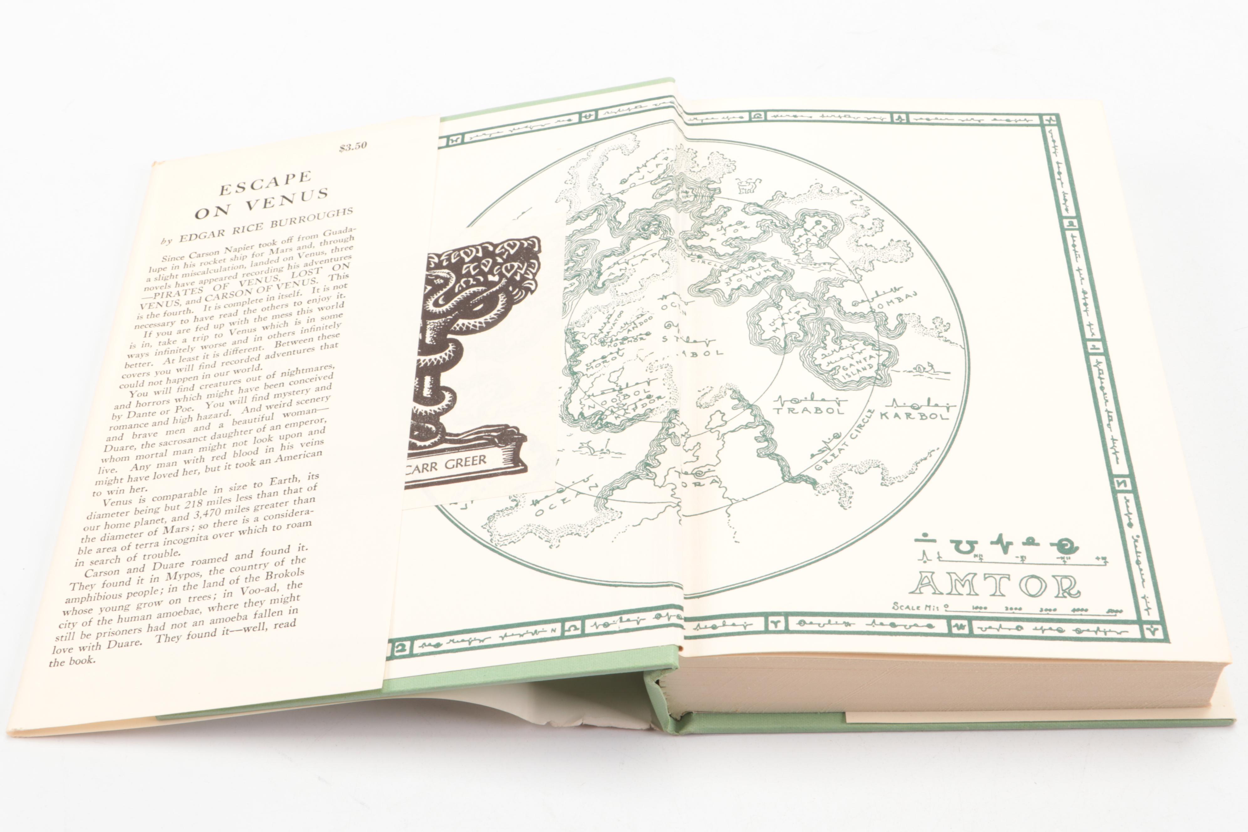 "Carson of Venus" and "Escape on Venus" by Edgar Rice Burroughs, 1963