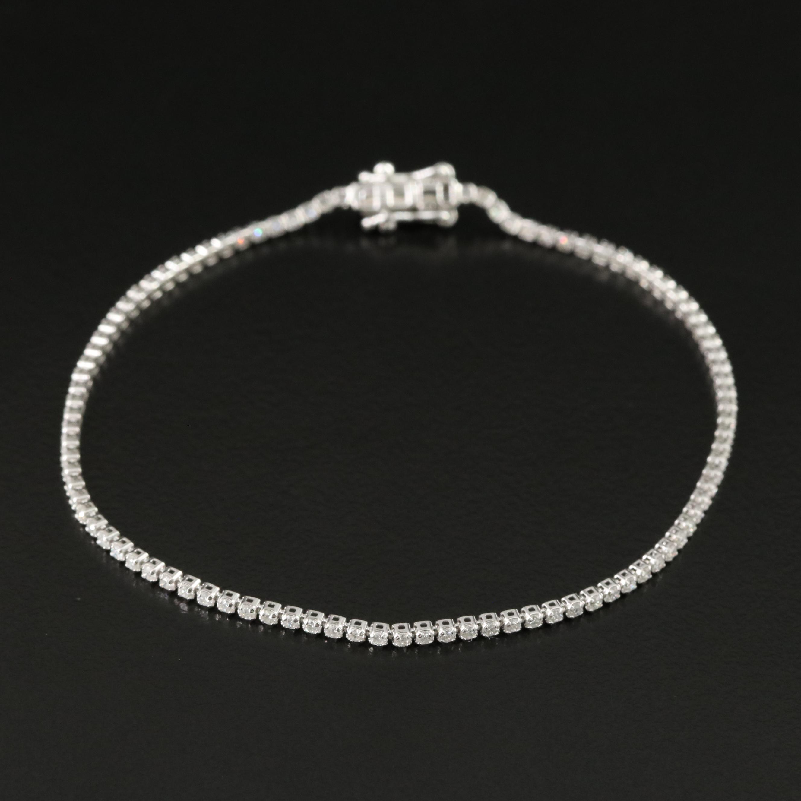 14K 1.33 CTW Diamond Bracelet