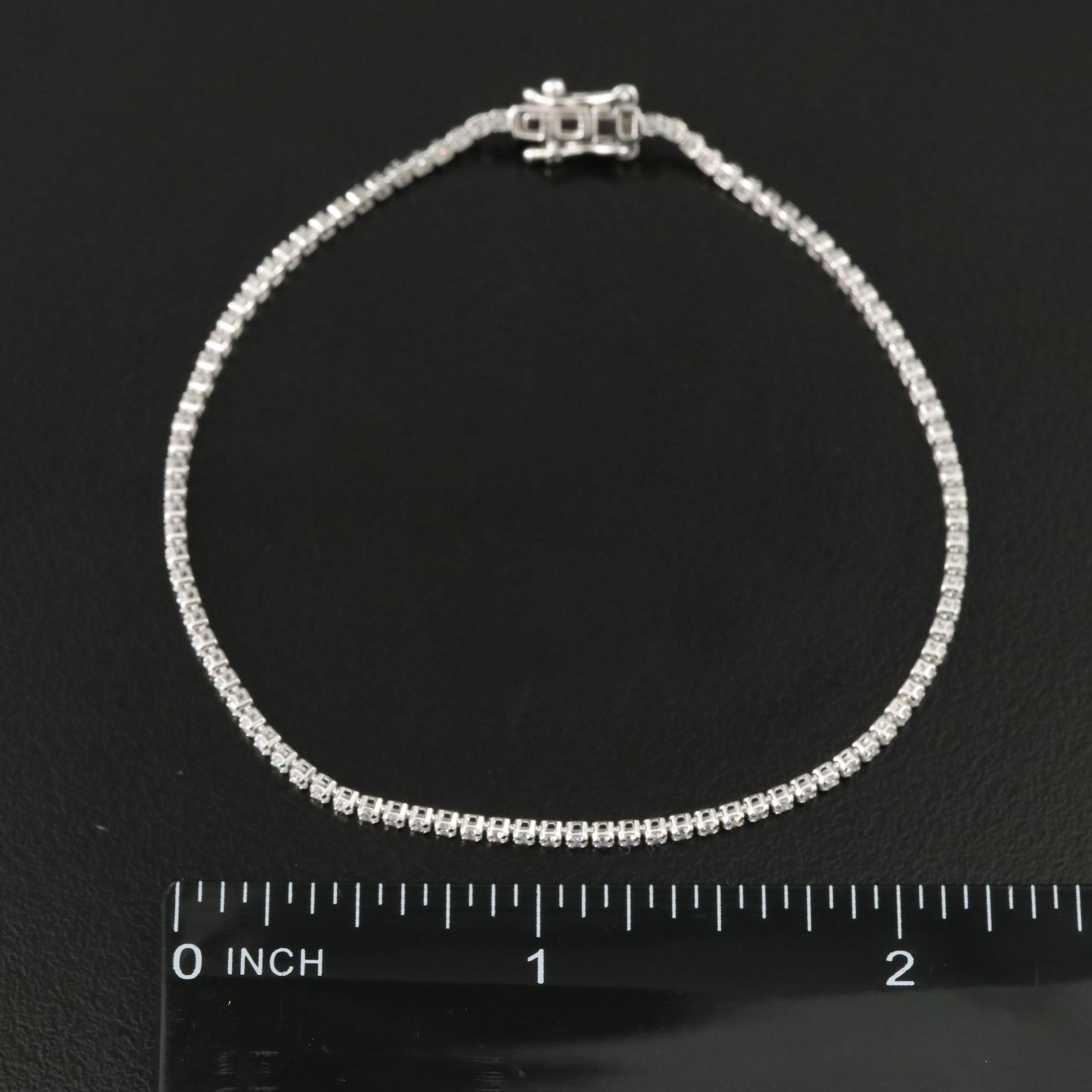 14K 1.33 CTW Diamond Bracelet