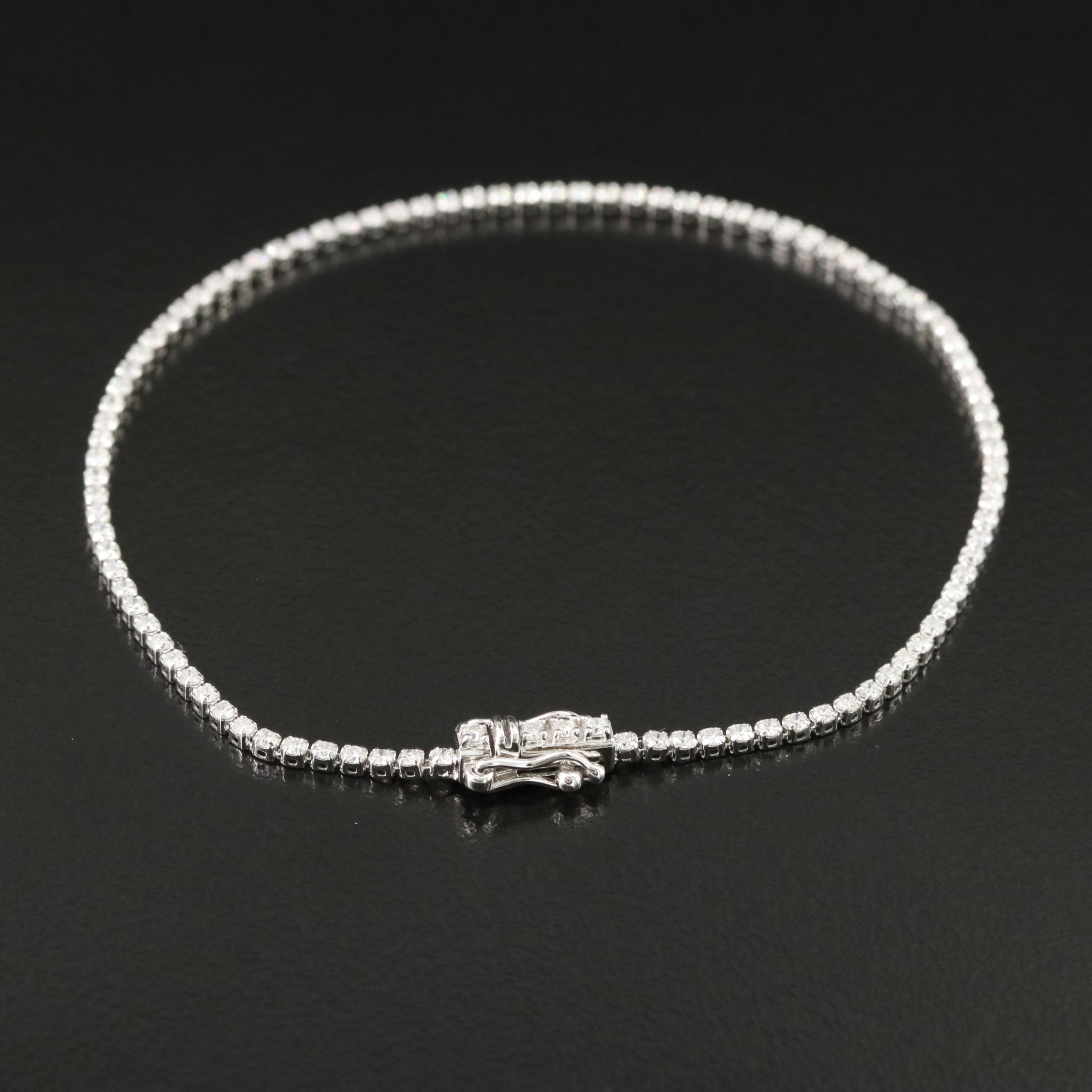 14K 1.33 CTW Diamond Bracelet