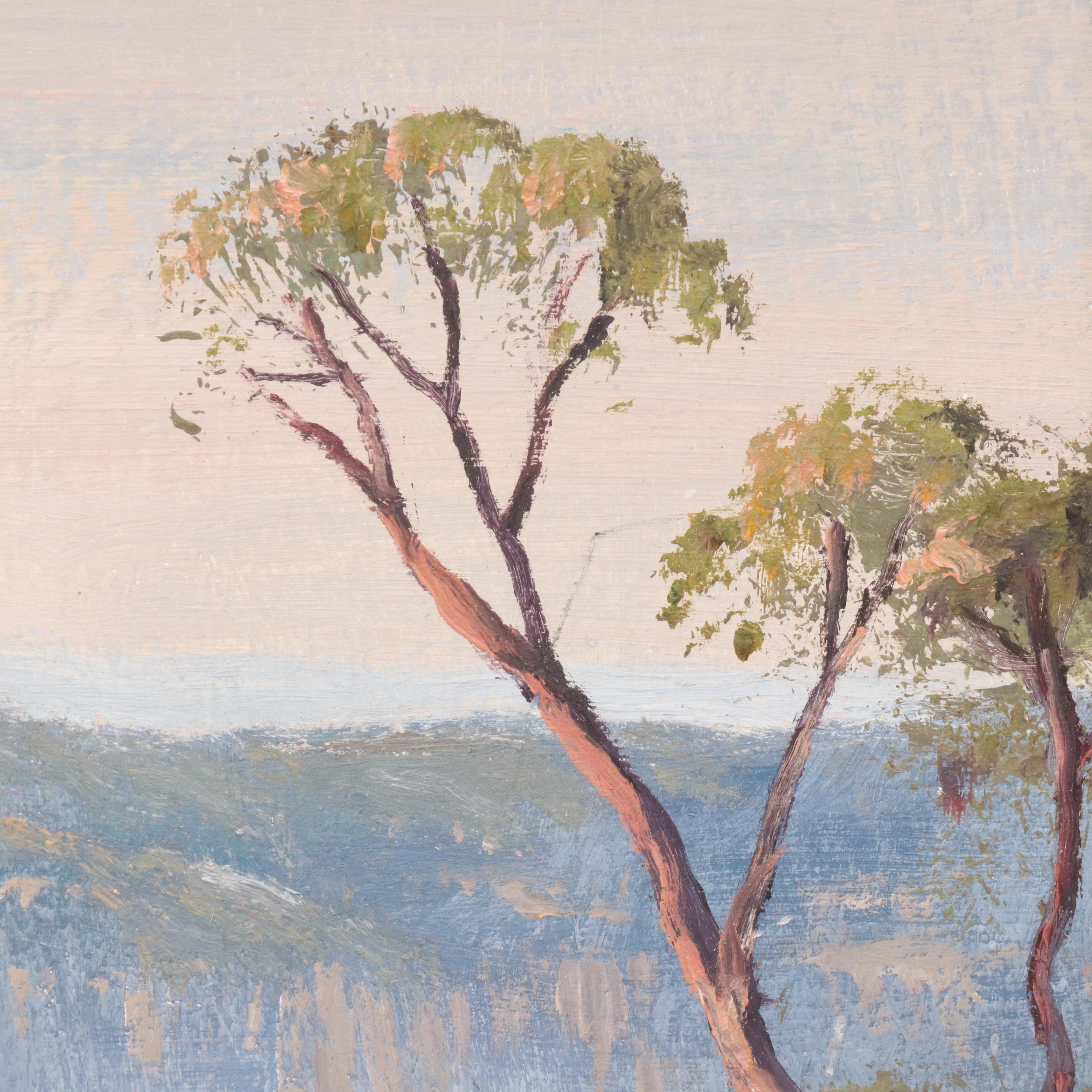 Dawna Thomas Landscape Oil Painting "The Three Sisters"