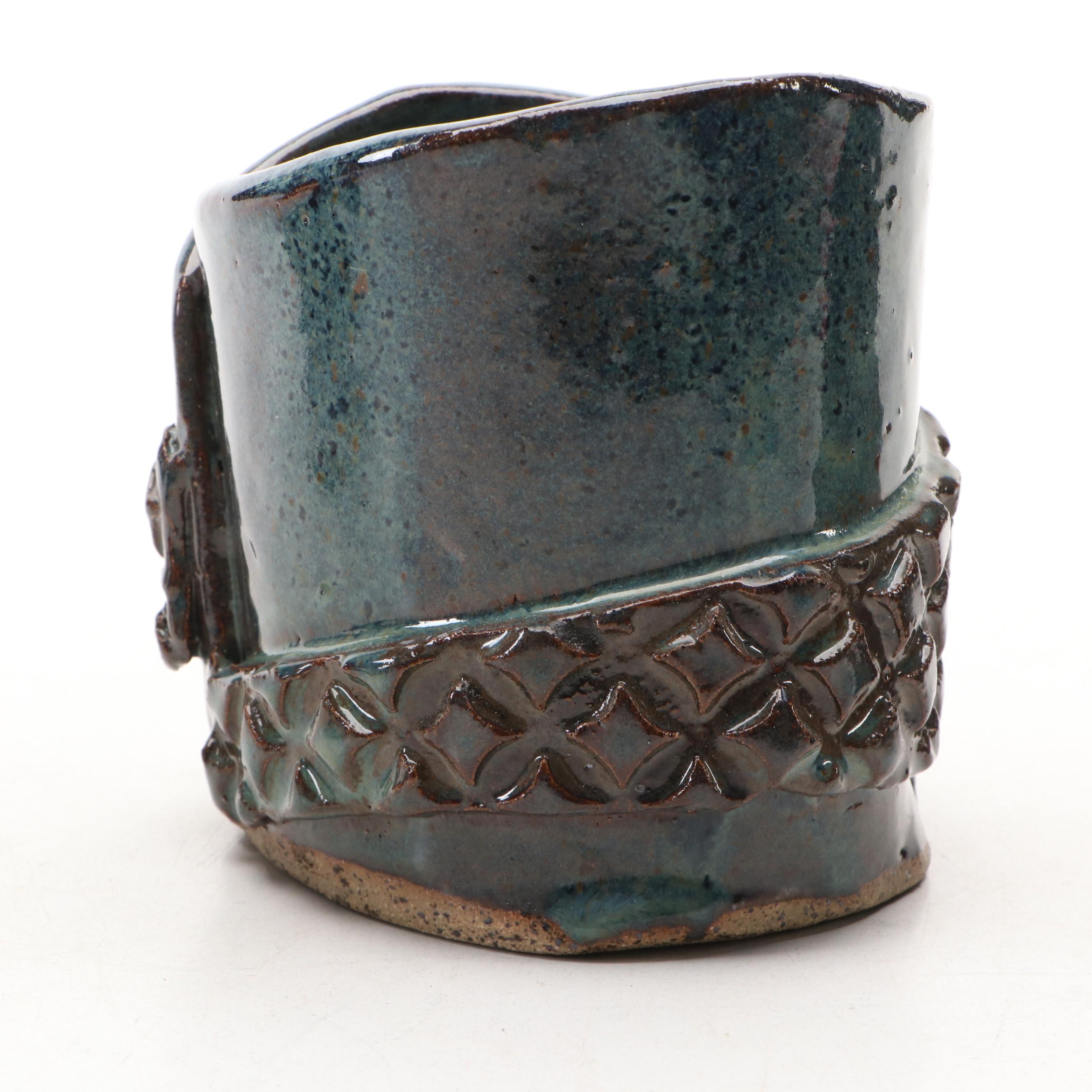 McCoy Pottery Urn Planter and Vase with Other Art Pottery Planter