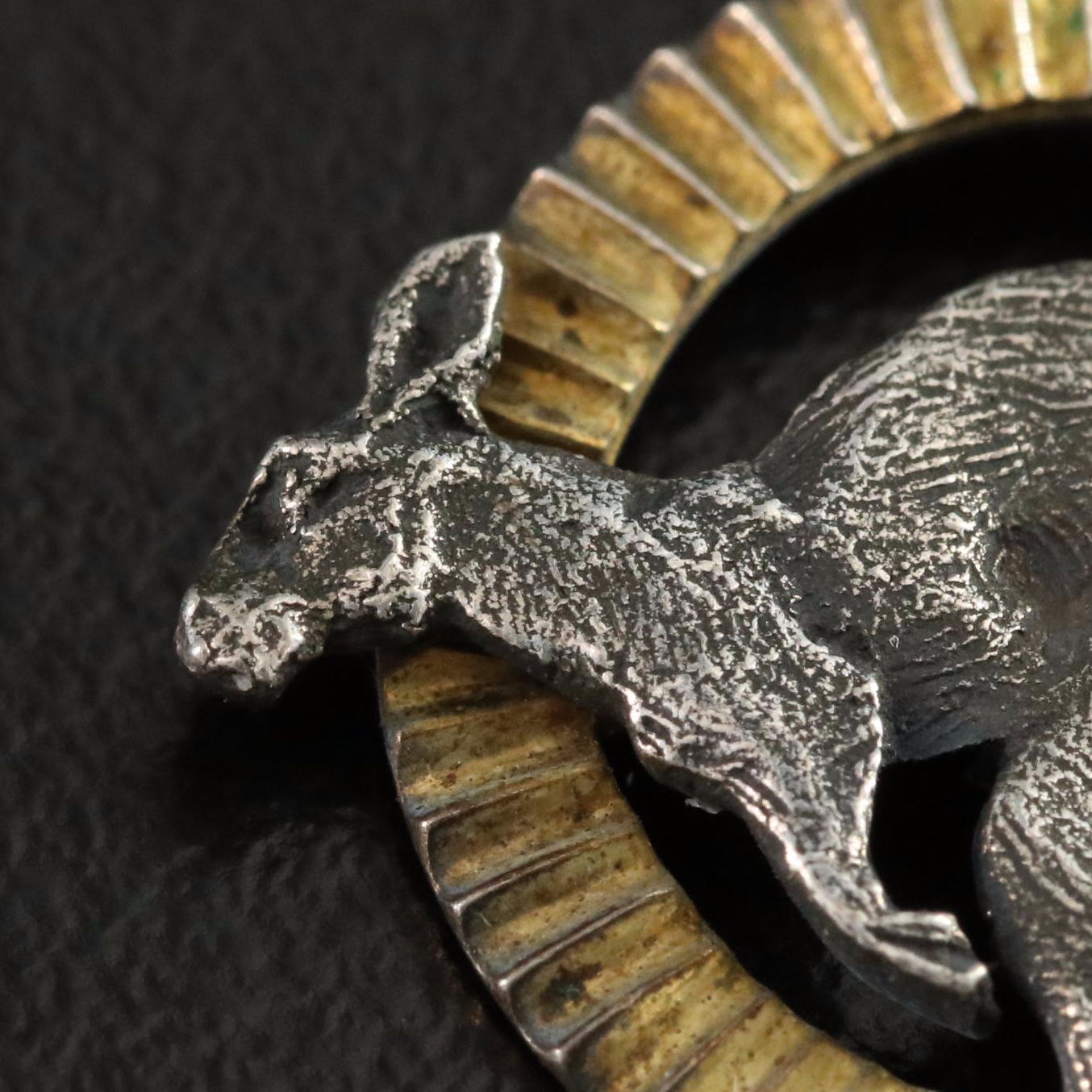 Sterling Kangaroo Charm Pendant