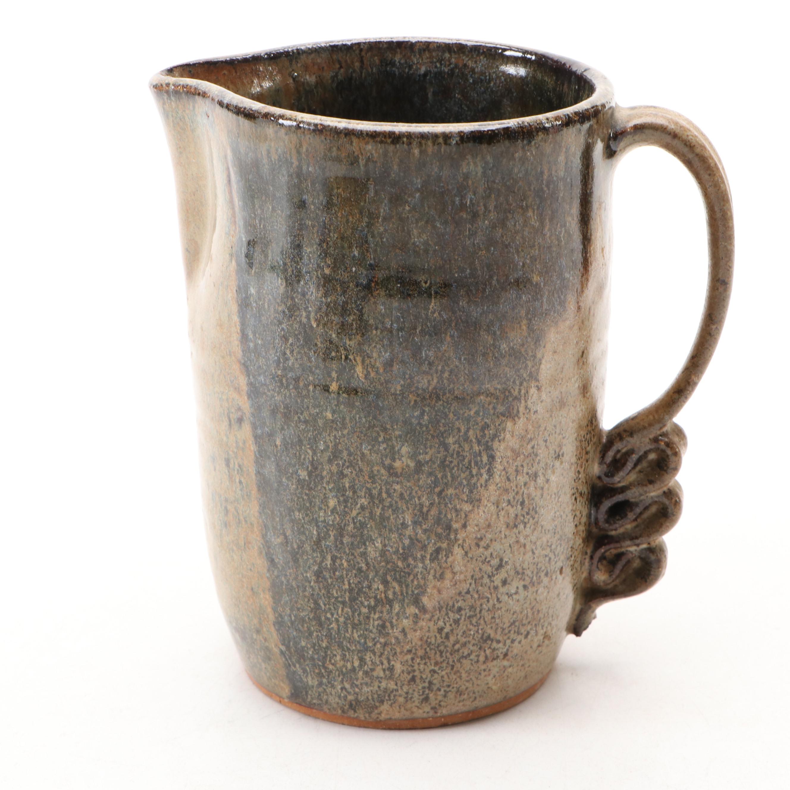 Stika Pottery Fish Plate with Other Art Pottery Tableware