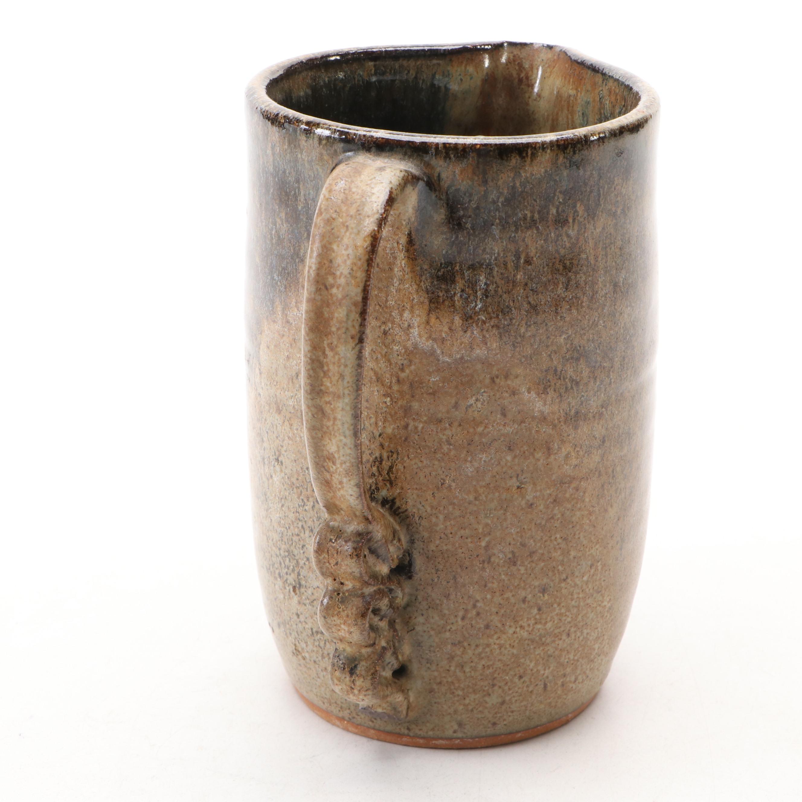 Stika Pottery Fish Plate with Other Art Pottery Tableware