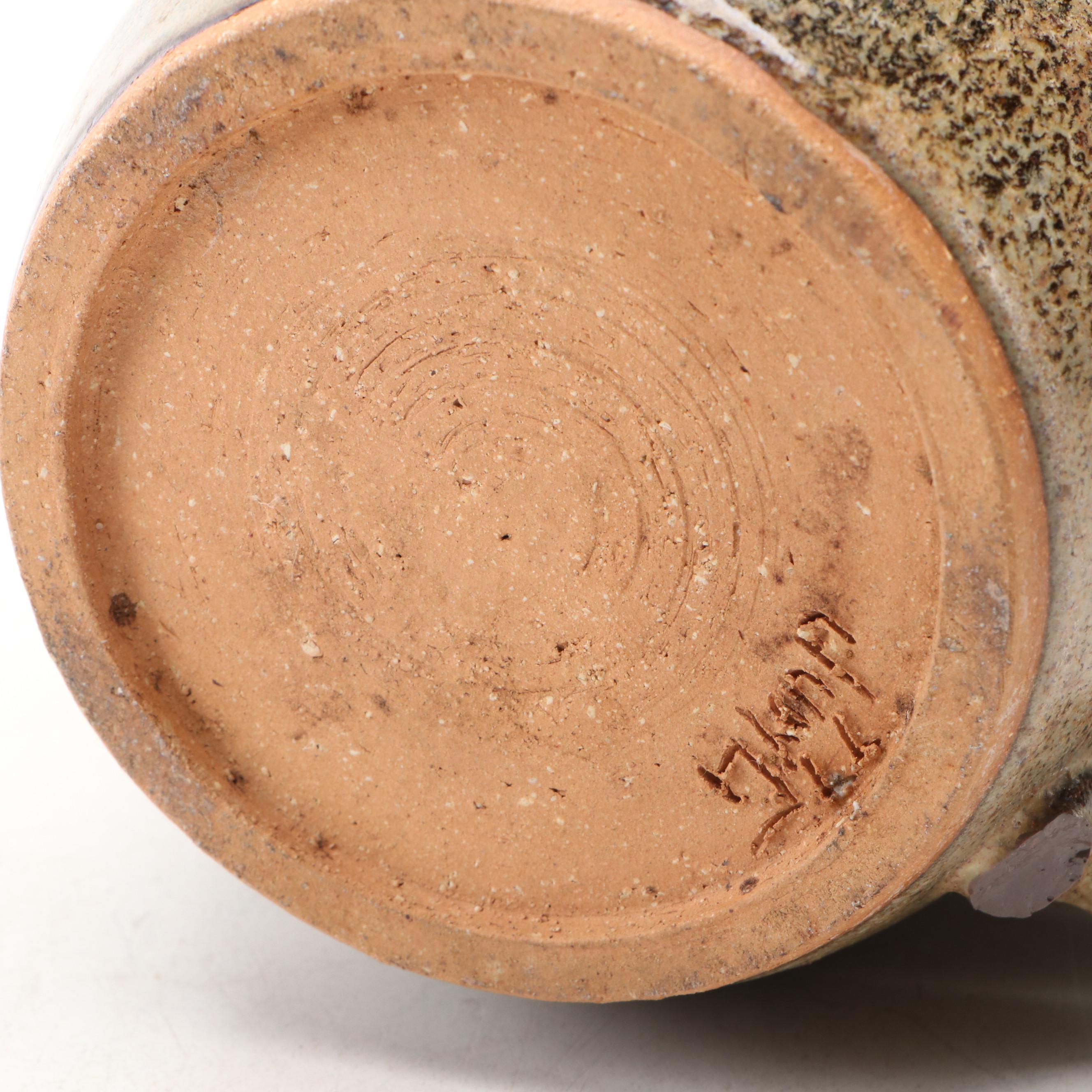 Stika Pottery Fish Plate with Other Art Pottery Tableware