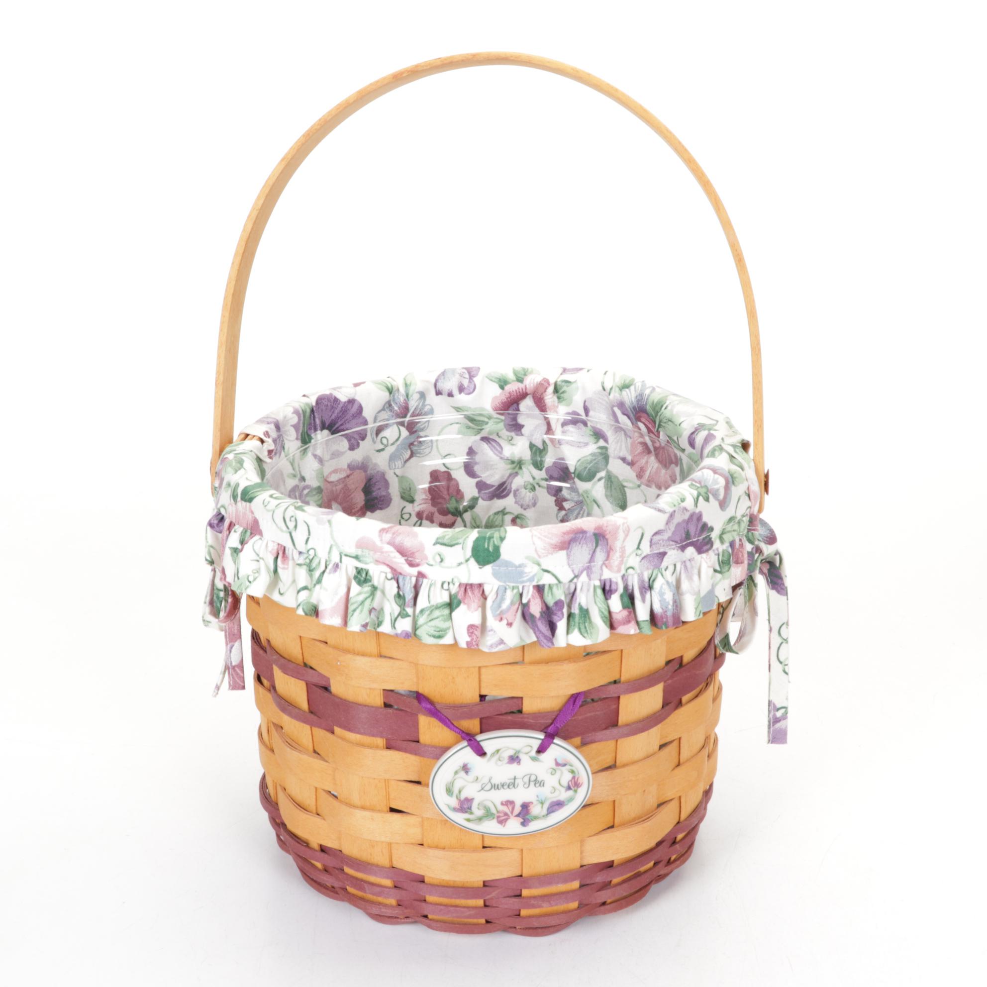 Longaberger "Mother's Day" & Other Woven Maple Baskets