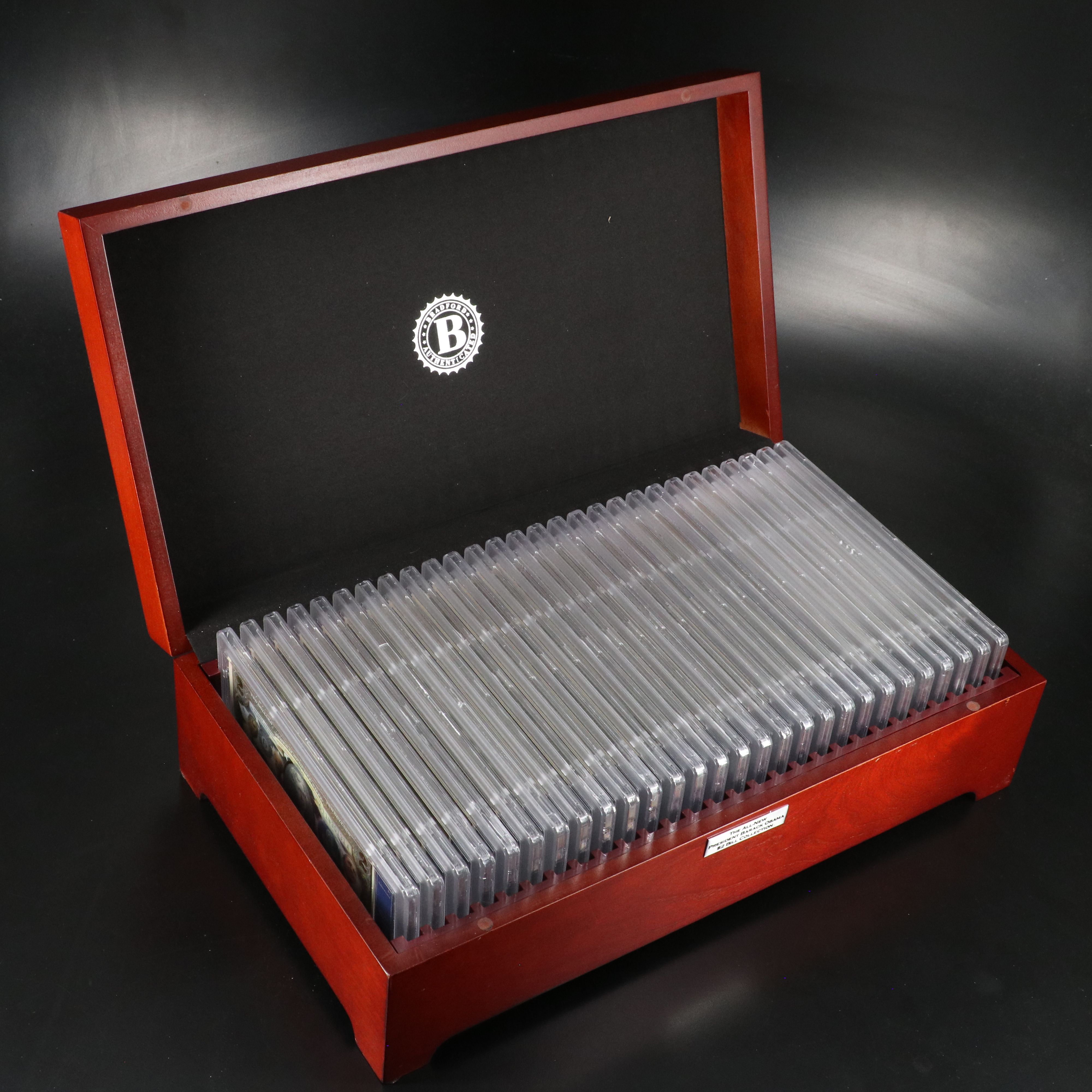 Collection of Twenty-Eight Obama Two Dollar Bills by the Bradford Exchange