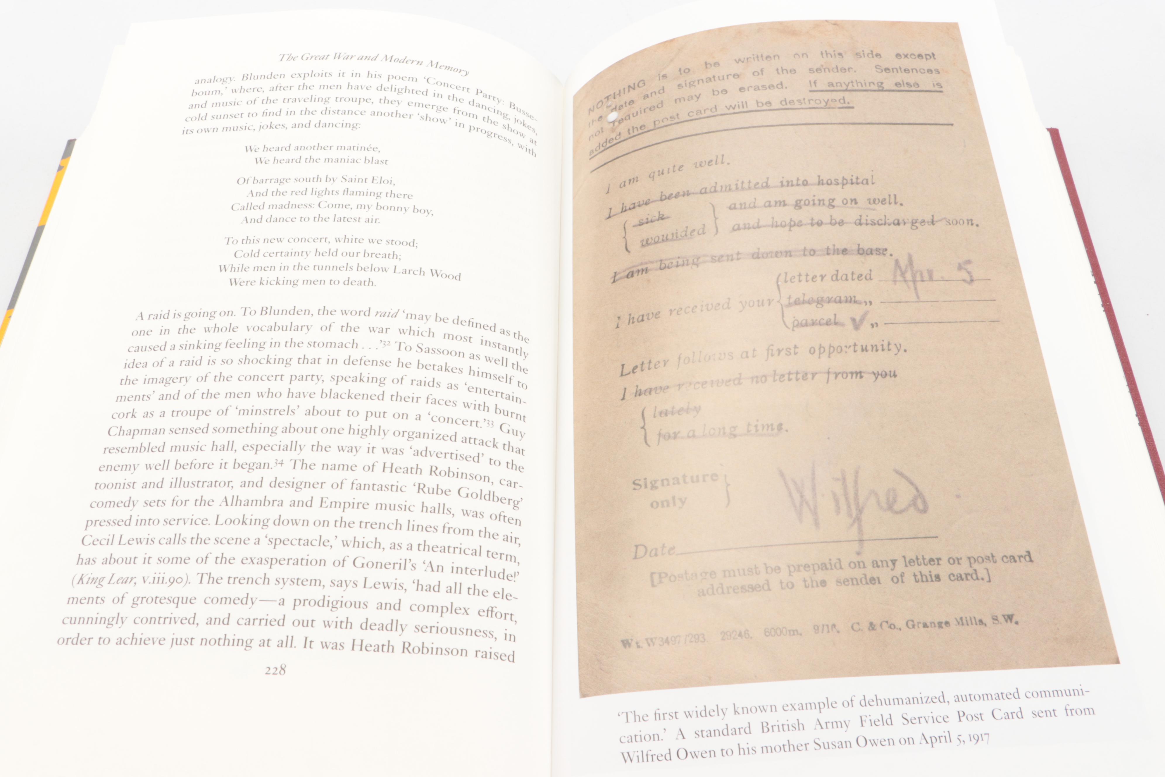 Folio Society "The War of the Roses" and "The Great War and Modern Memory"