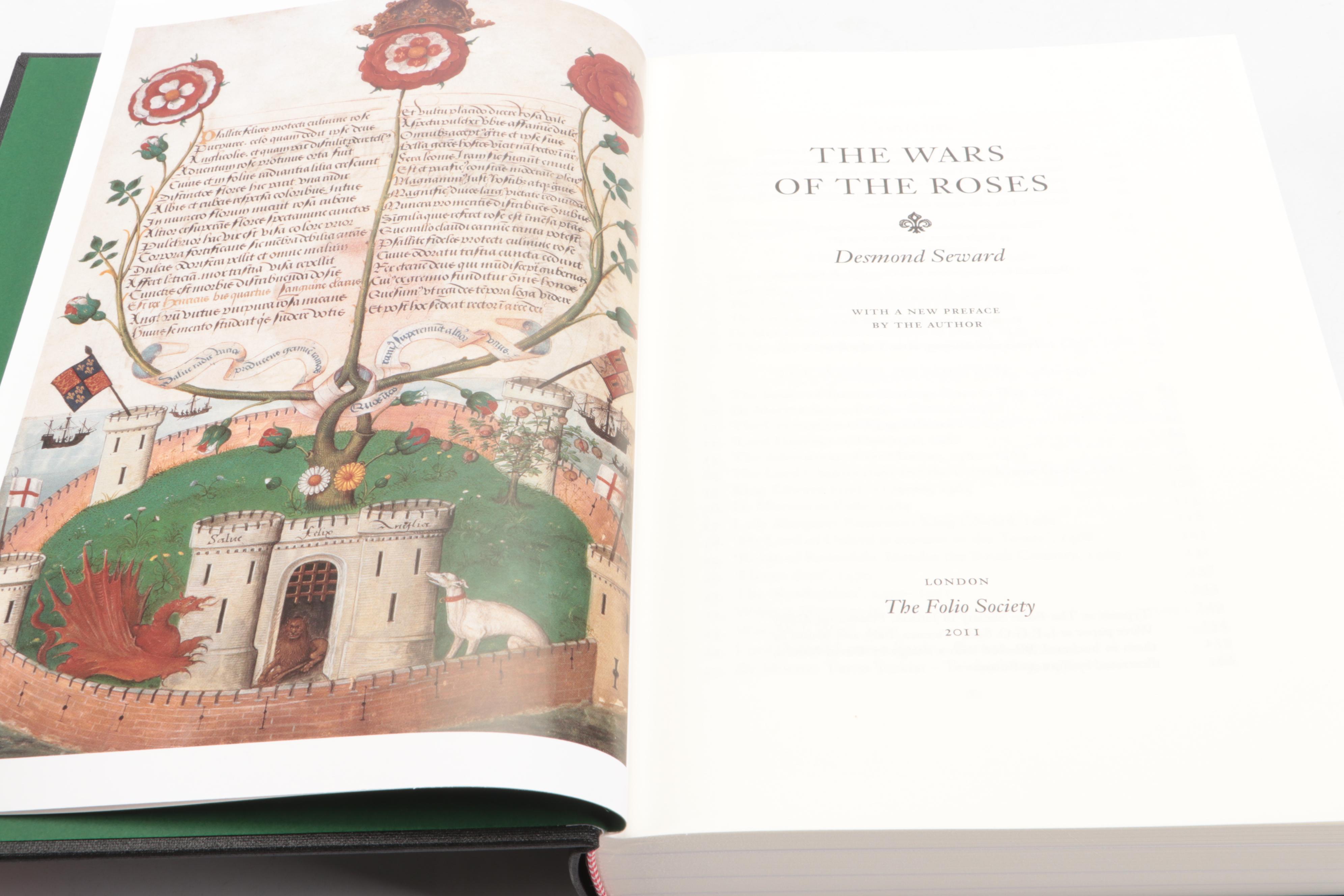 Folio Society "The War of the Roses" and "The Great War and Modern Memory"