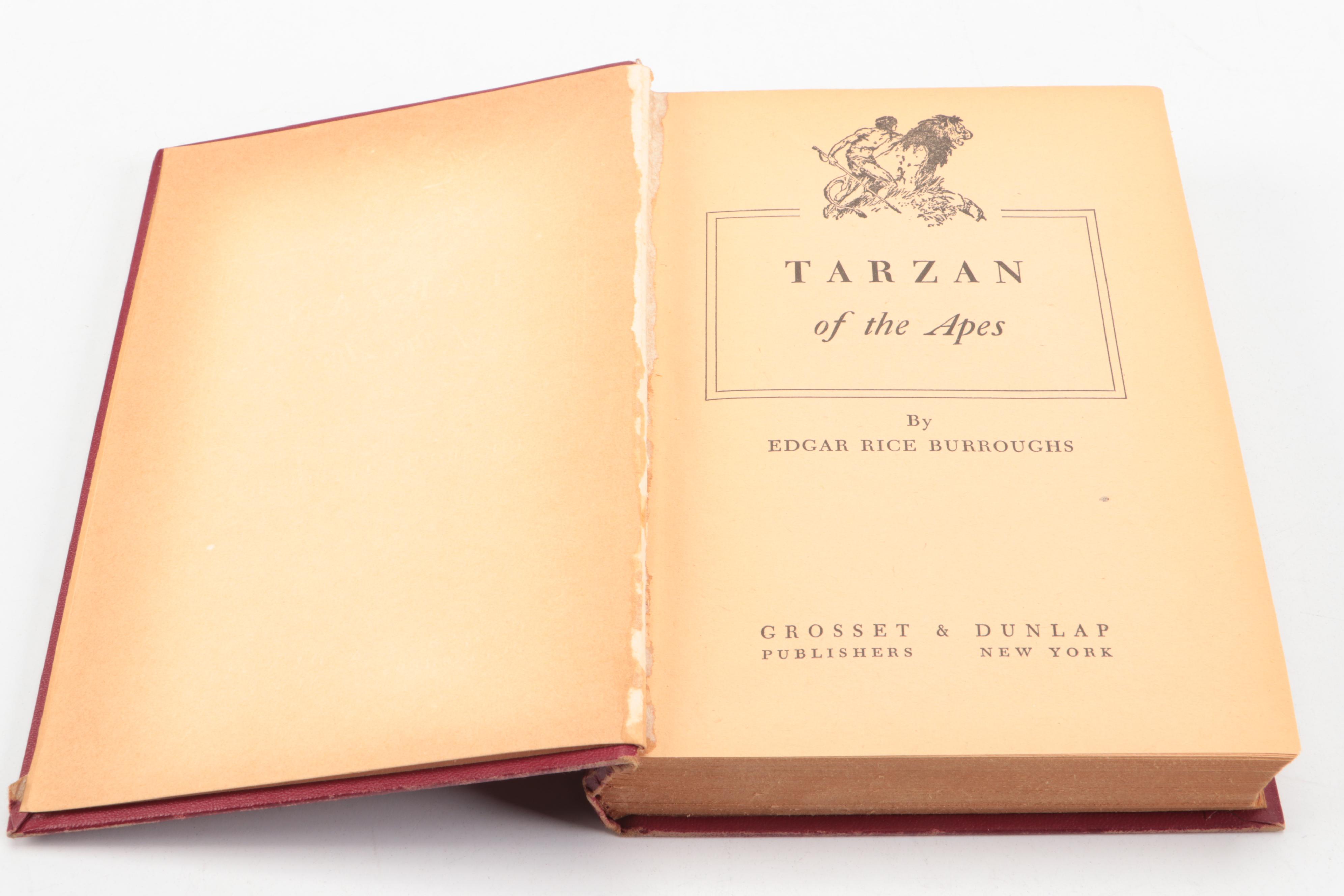 "Tarzan of the Apes" by Edgar Rice Burroughs, 1940s
