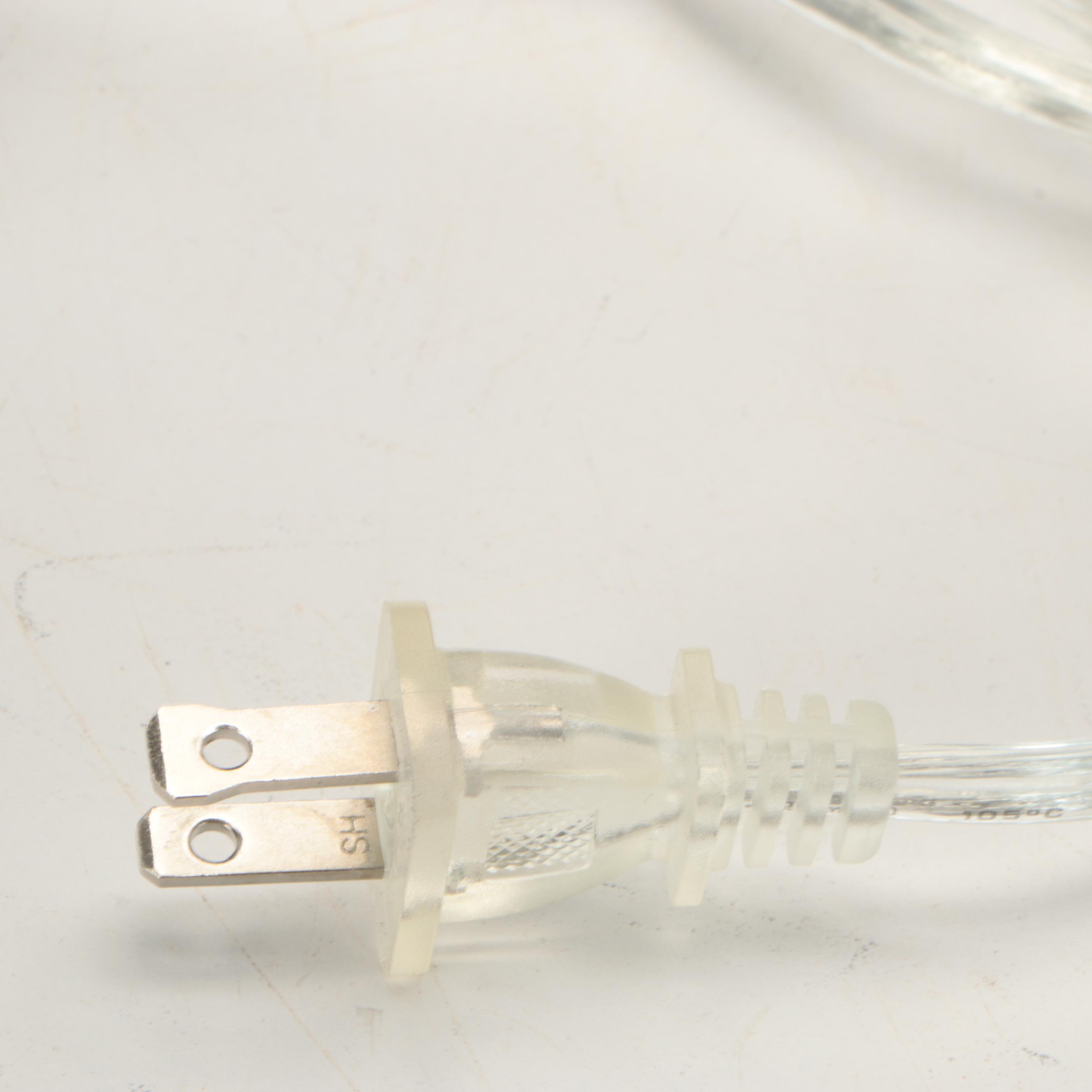 Pair of Glass and Bronzed Resin Pillar Table Lamps with Drum Shades