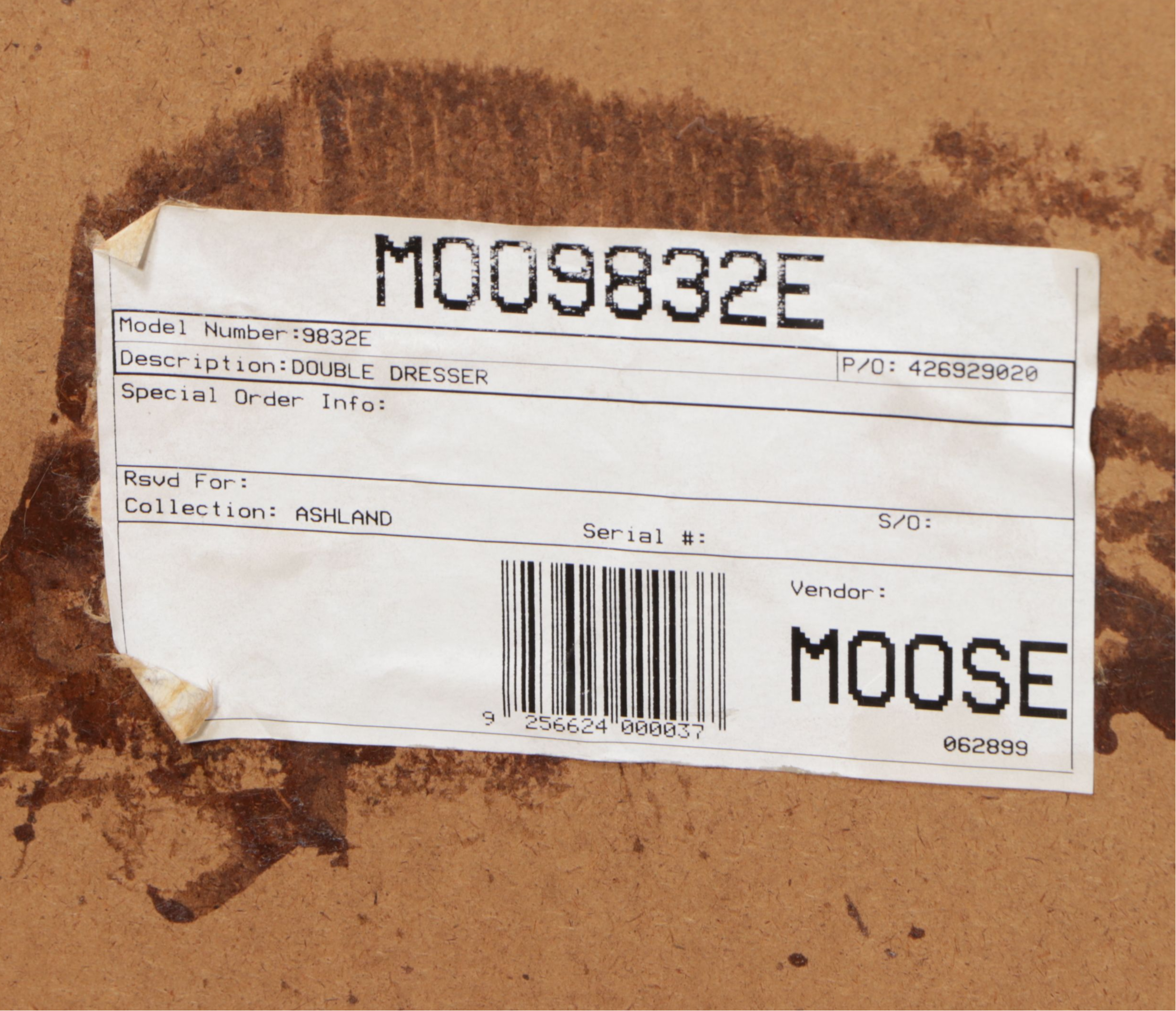 Moosehead Furniture Oak Dresser and Nightstand