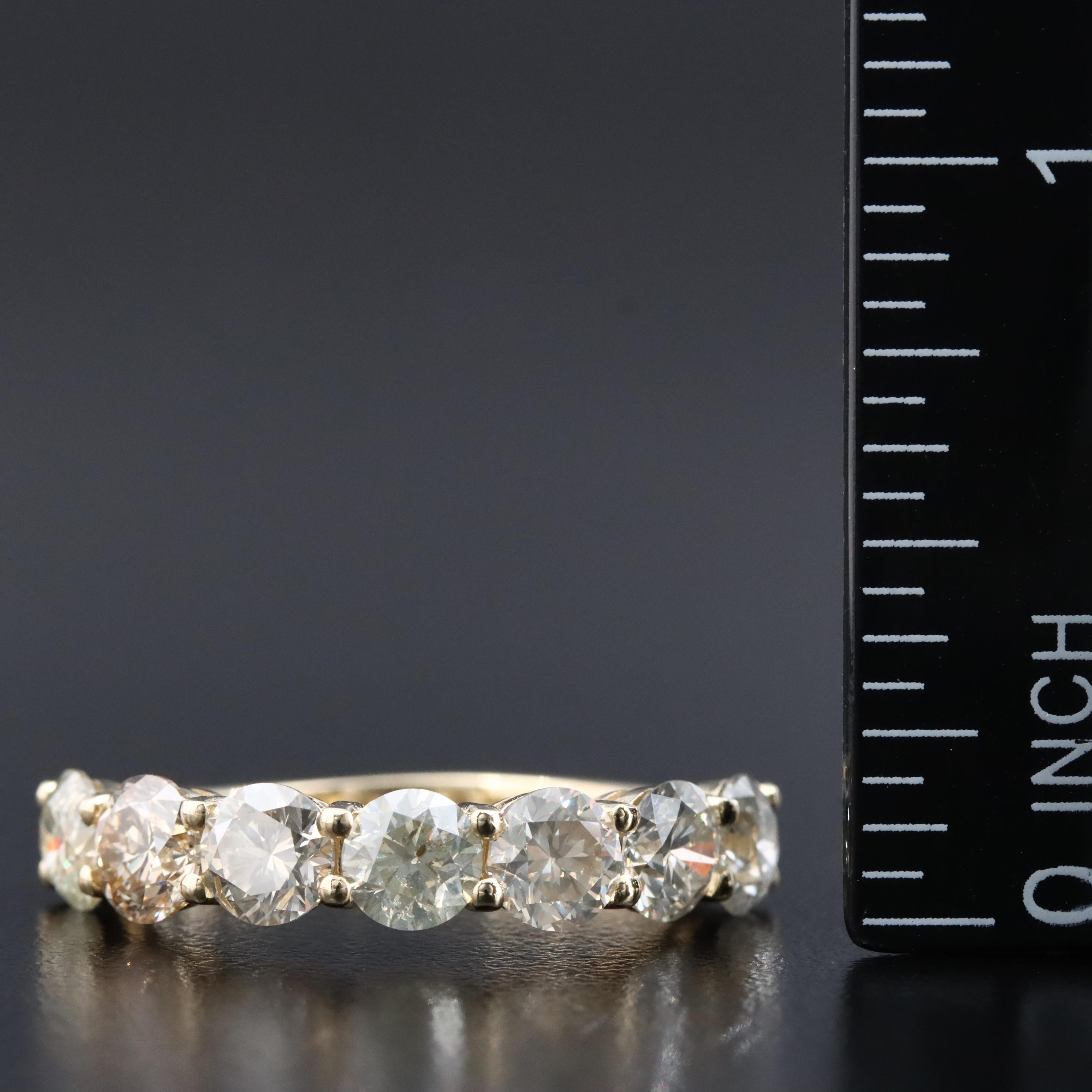 14K 3.32 CTW Diamond Ring with IGI Report