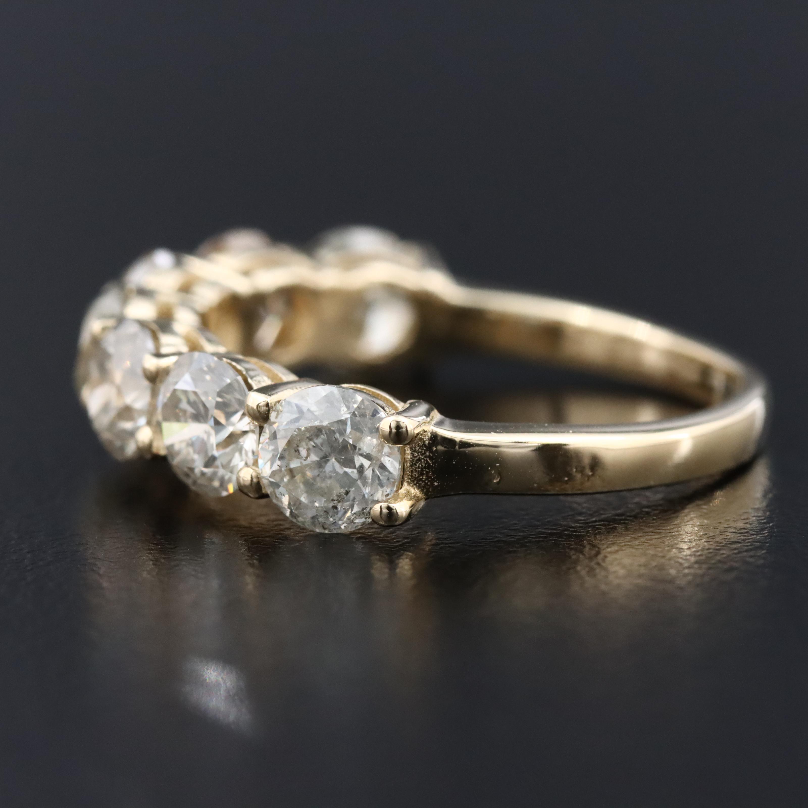 14K 3.32 CTW Diamond Ring with IGI Report