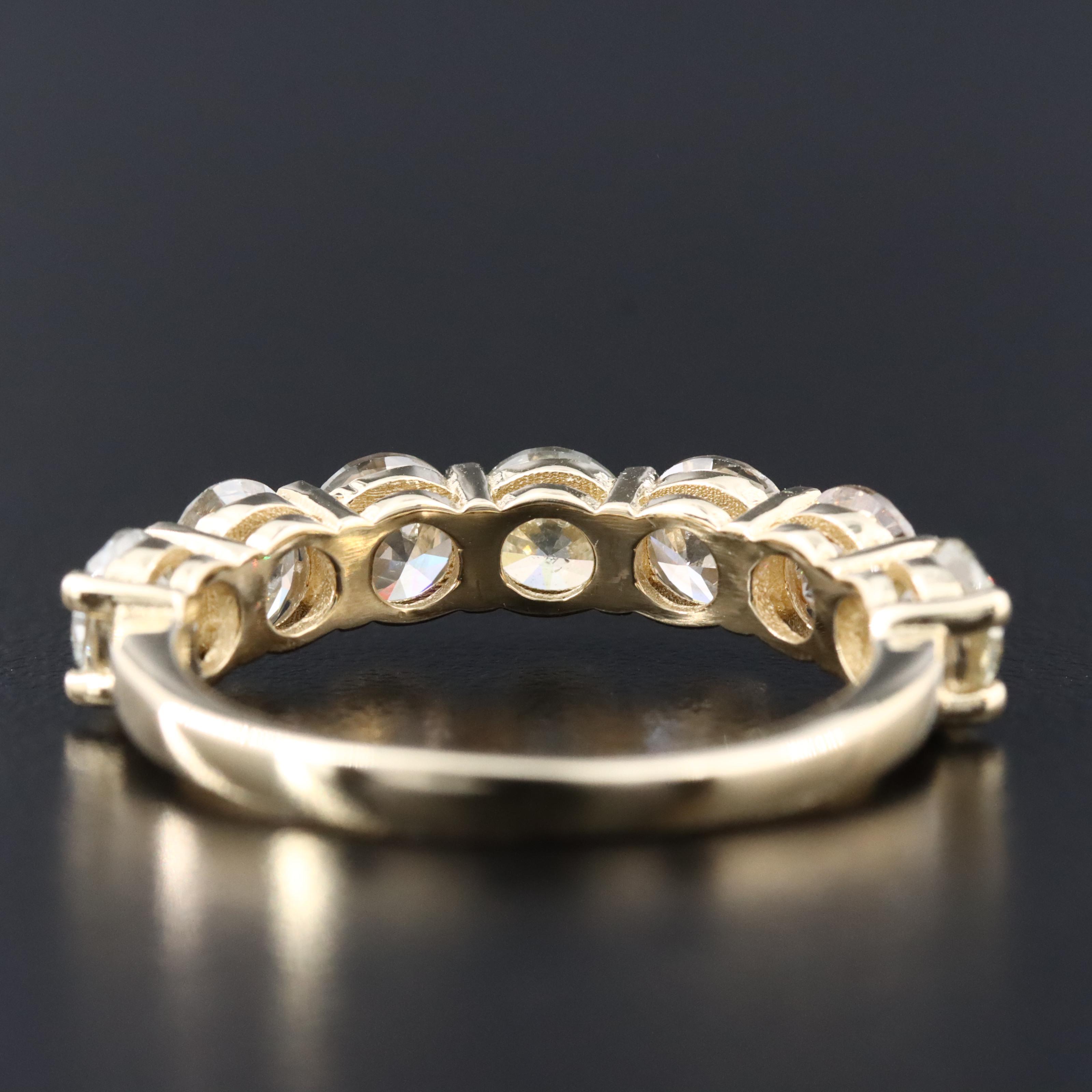 14K 3.32 CTW Diamond Ring with IGI Report