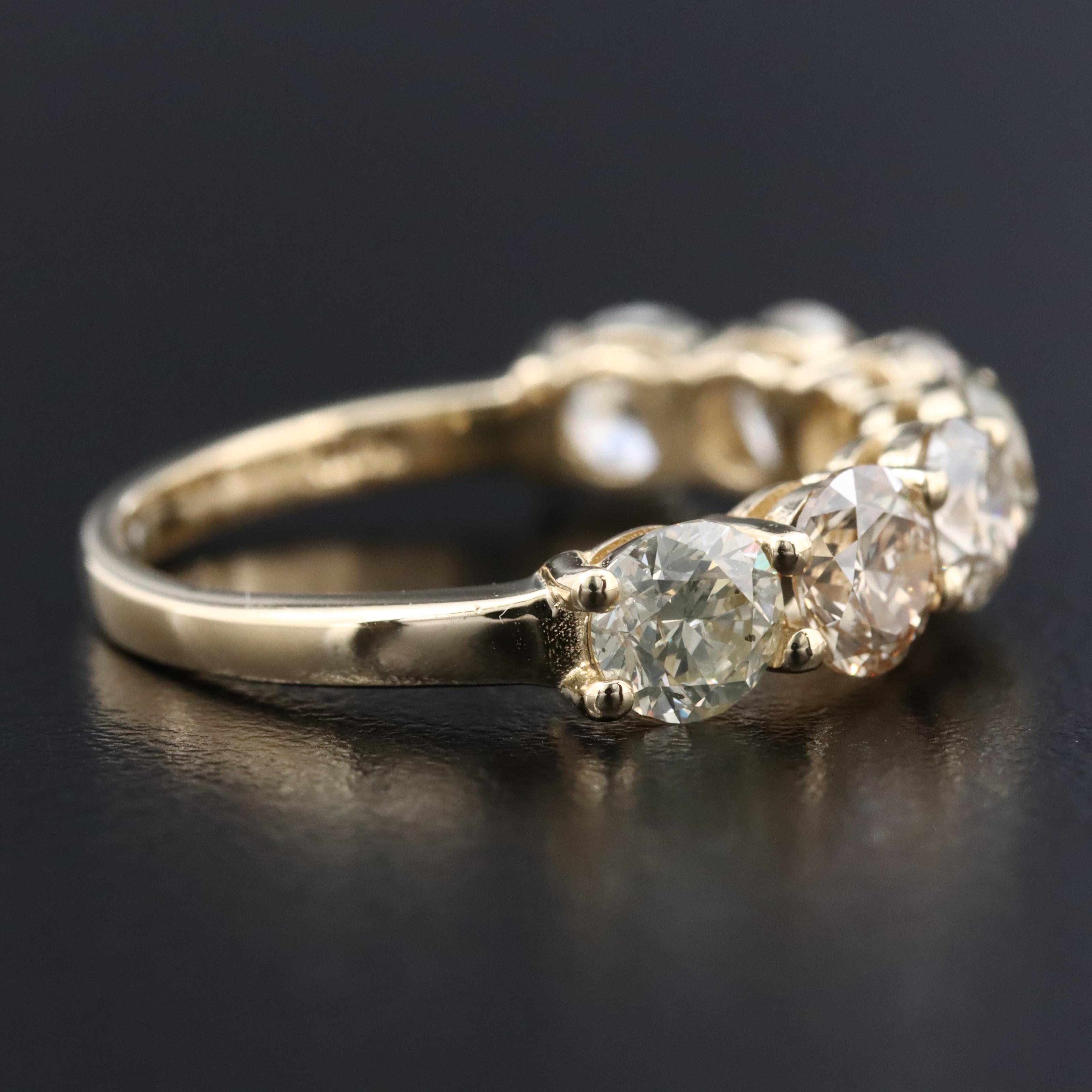 14K 3.32 CTW Diamond Ring with IGI Report