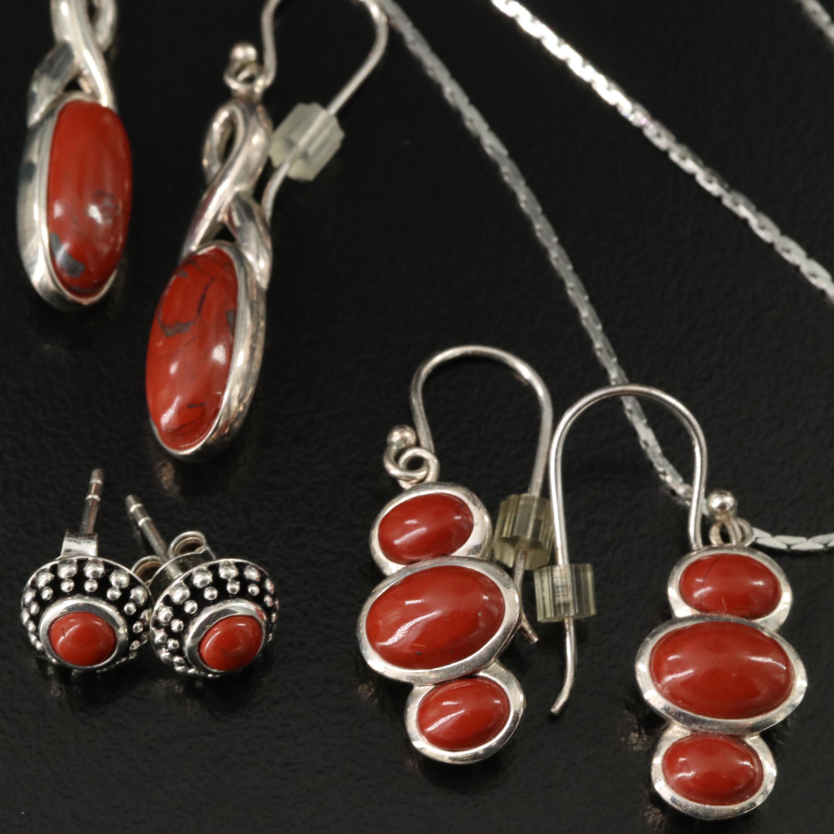 Sterling Jasper Jewelry Collection