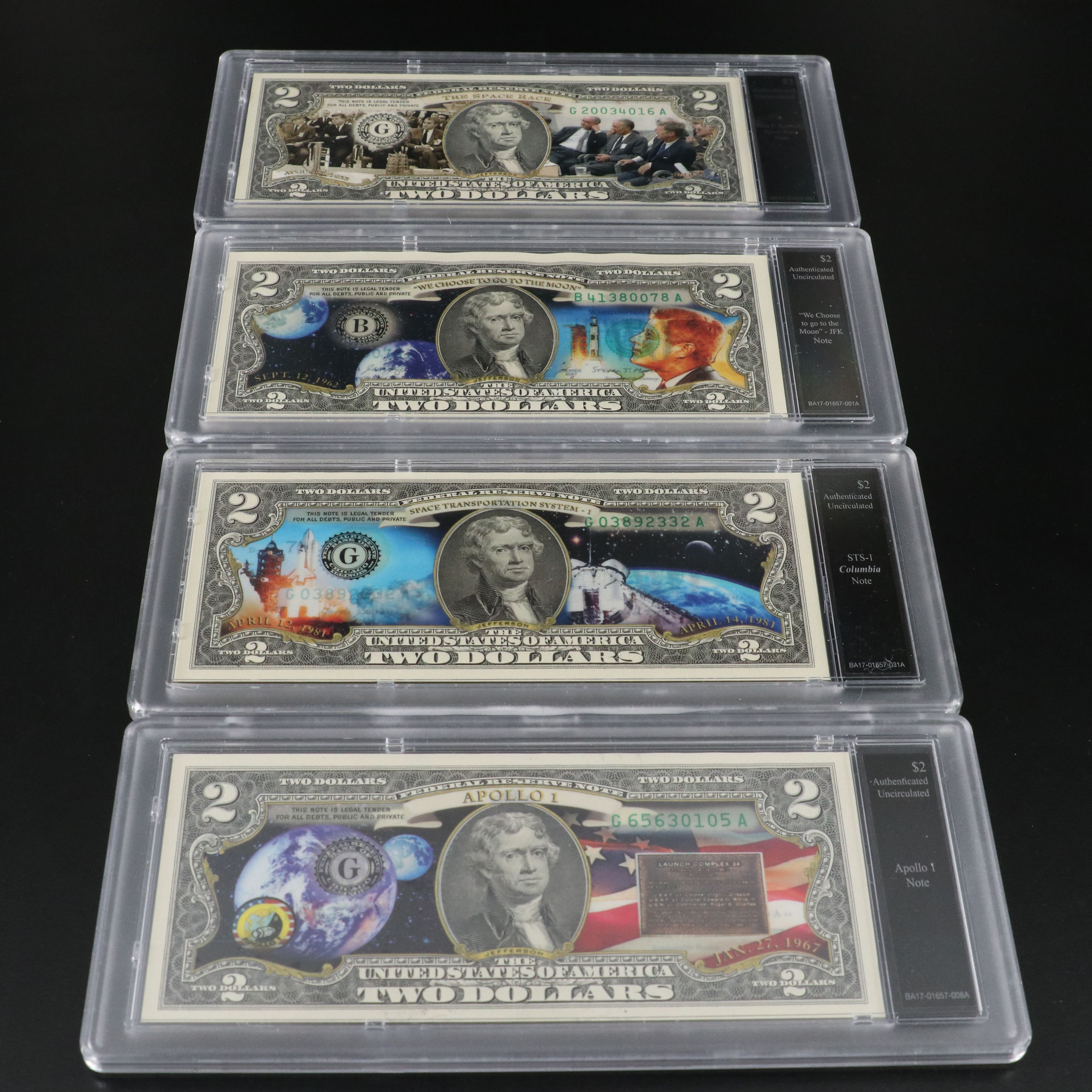 27 Monument and National Parks Two Dollar Bills by the Bradford Exchange