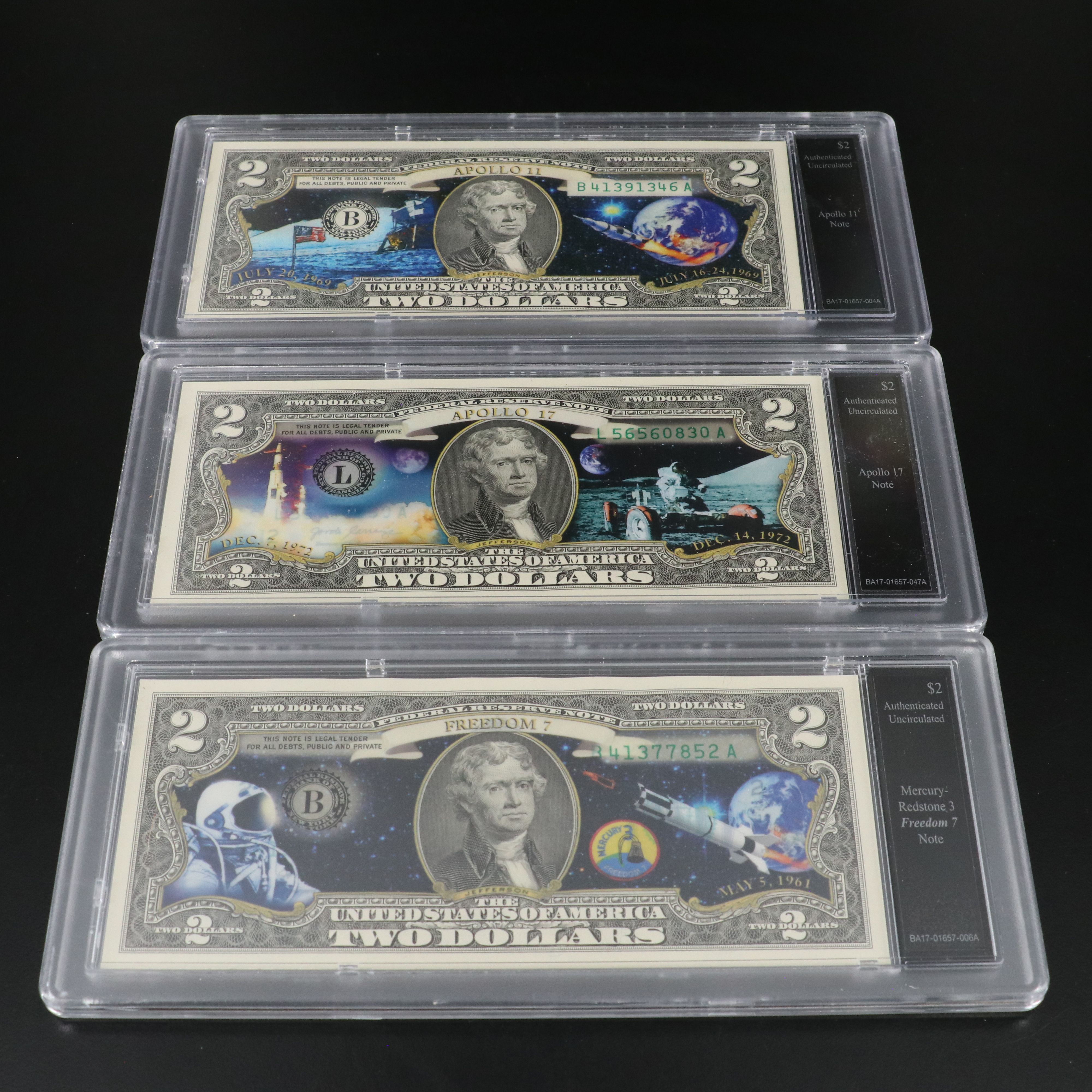 27 Monument and National Parks Two Dollar Bills by the Bradford Exchange