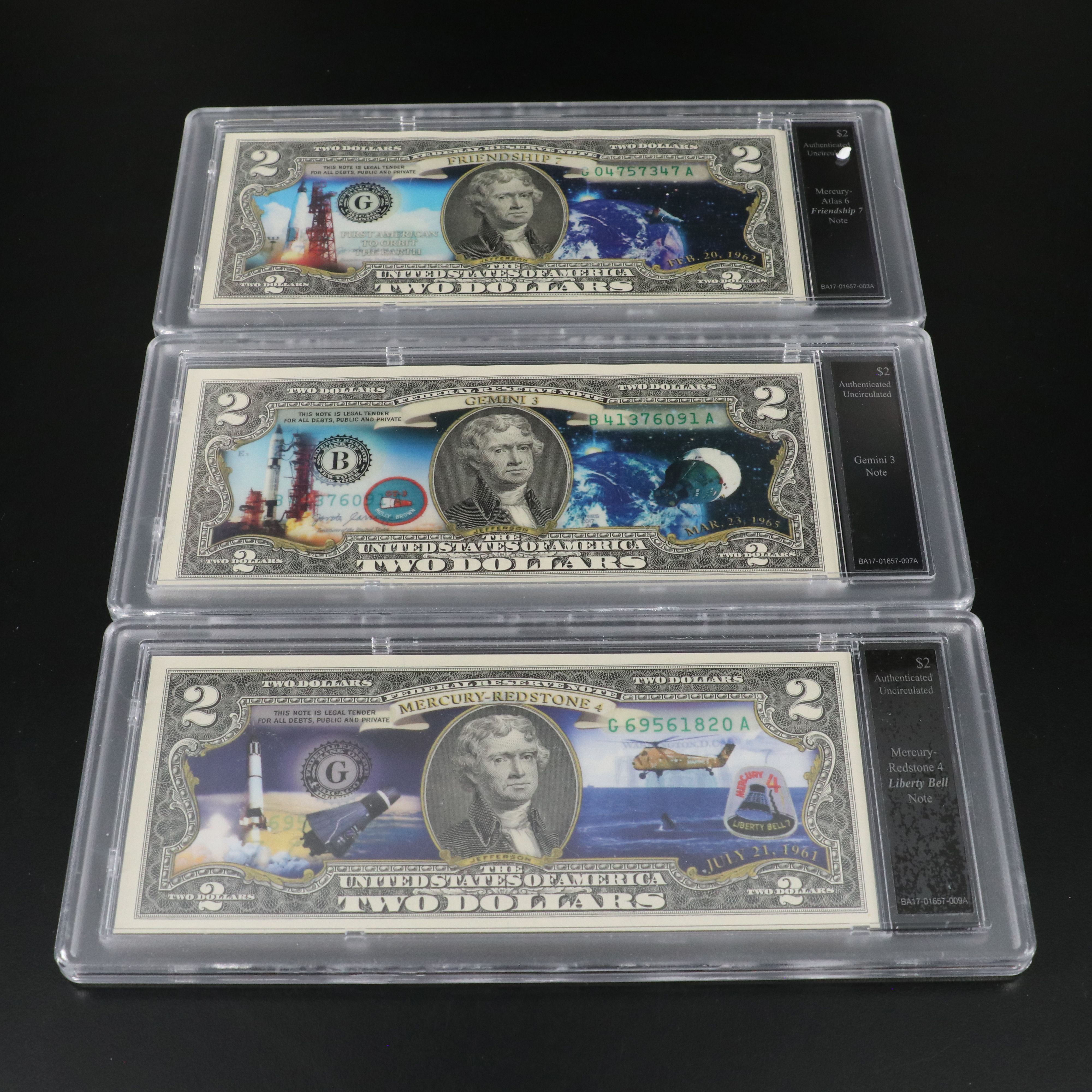 27 Monument and National Parks Two Dollar Bills by the Bradford Exchange