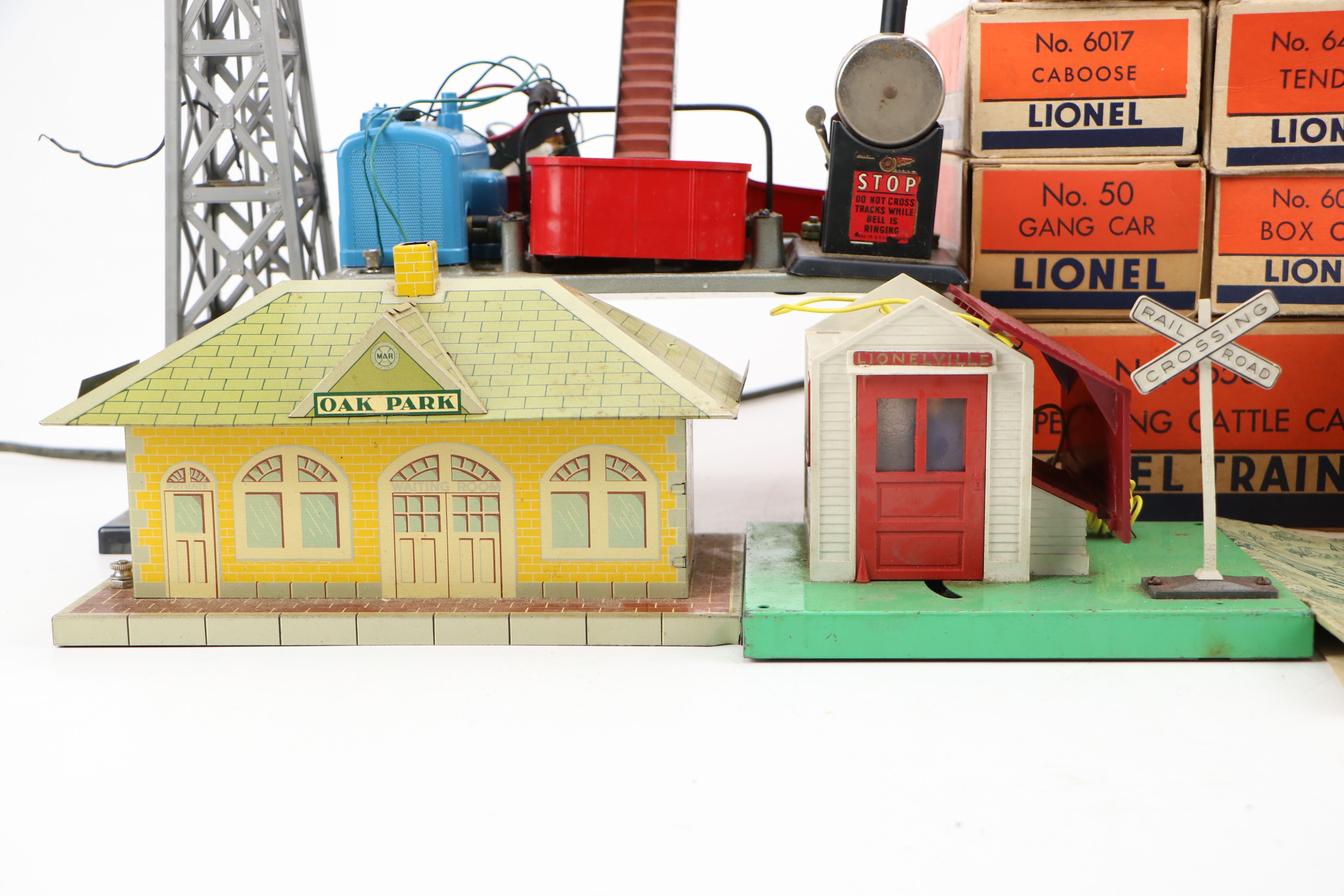 Lionel with Other Trains and Accessories, Mid to Late 20th Century