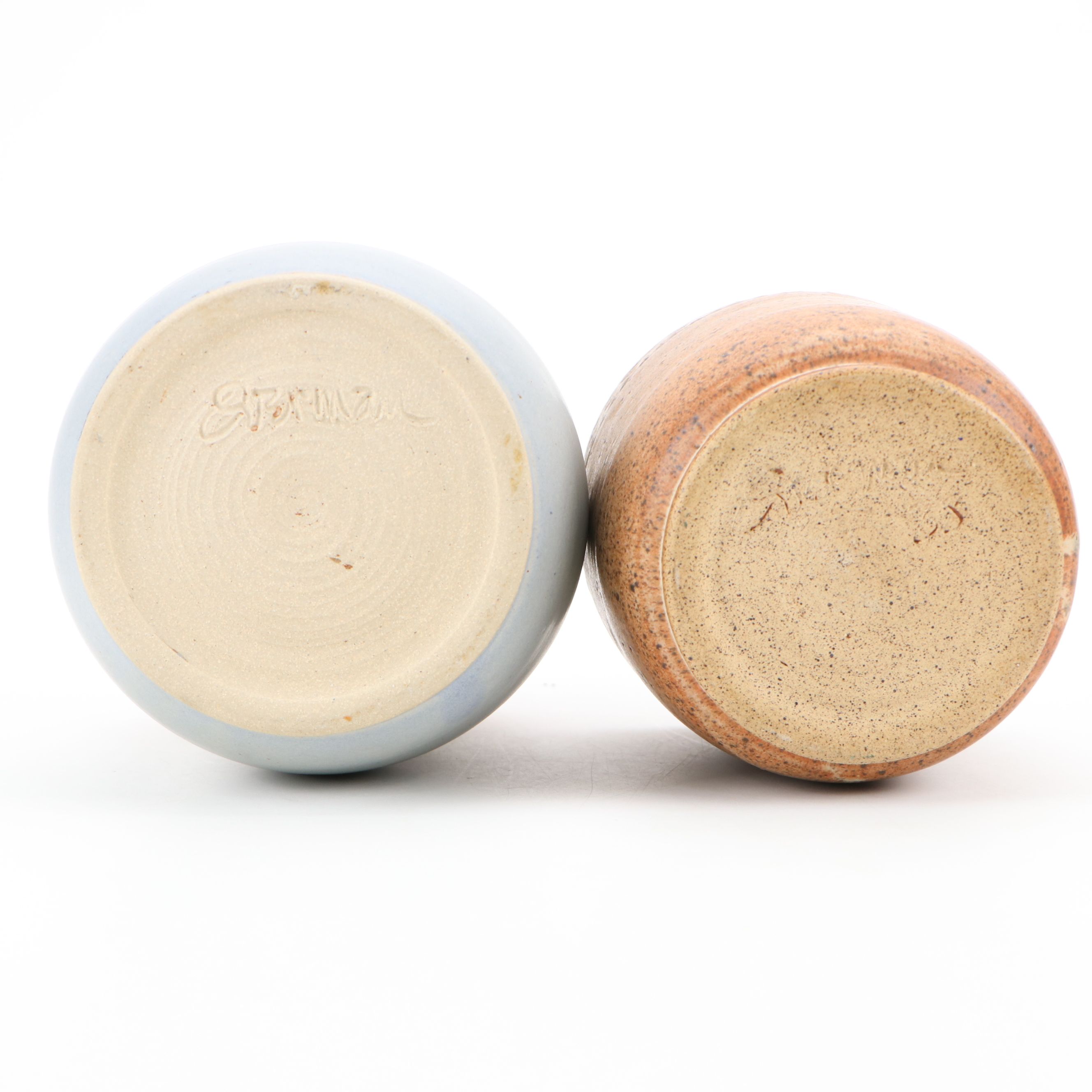 Artist Signed Ceramic Cookie Jar  and Canister Set