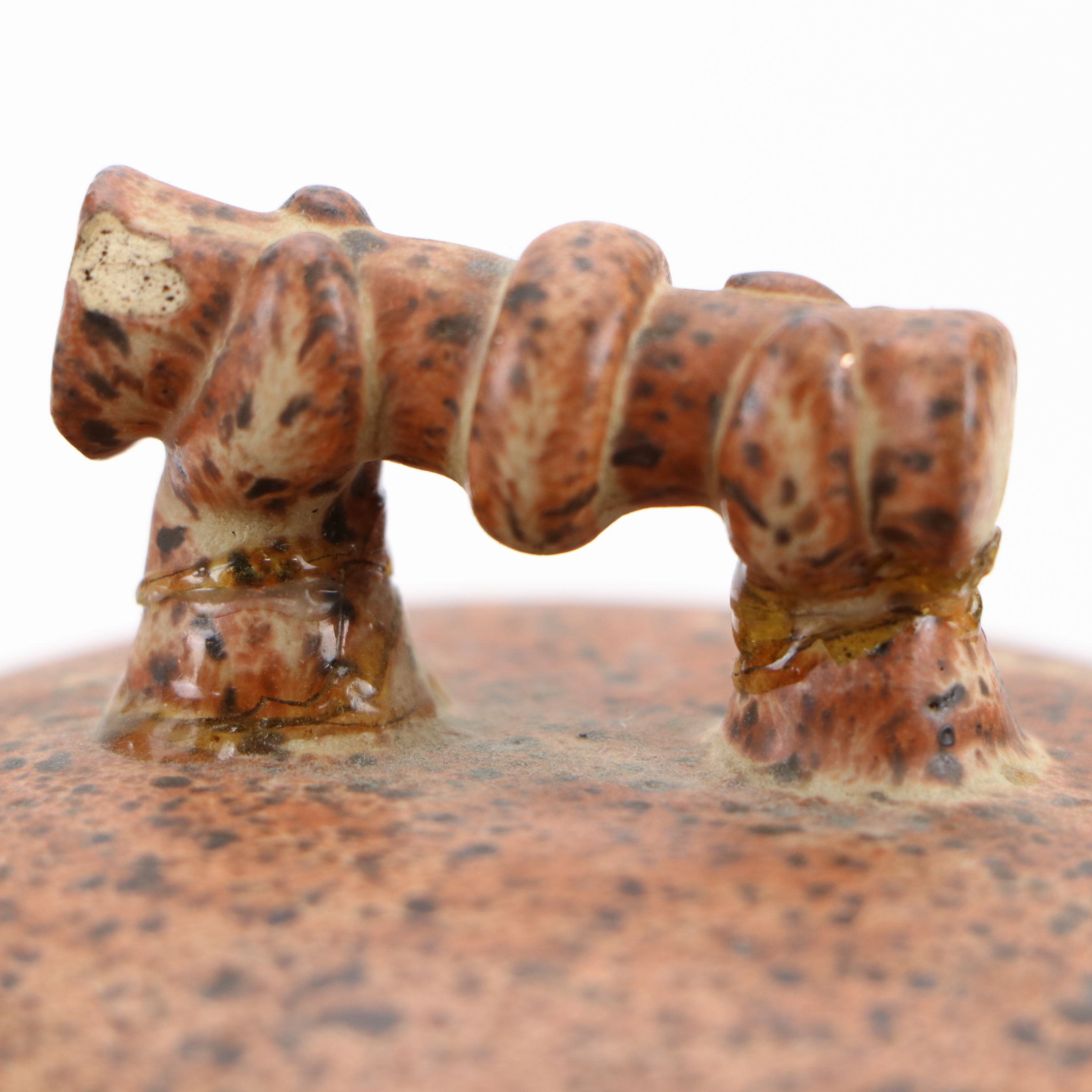 Artist Signed Ceramic Cookie Jar  and Canister Set