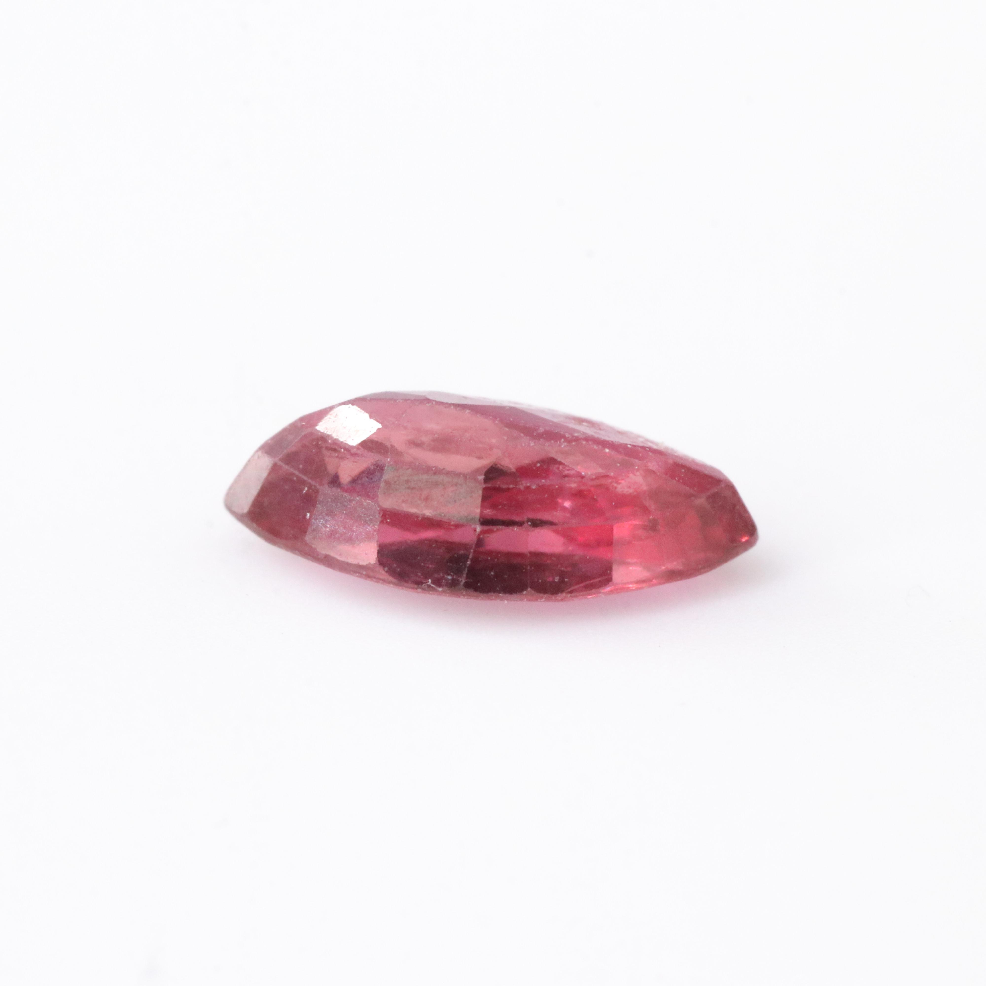 Loose 0.91 CT Ruby