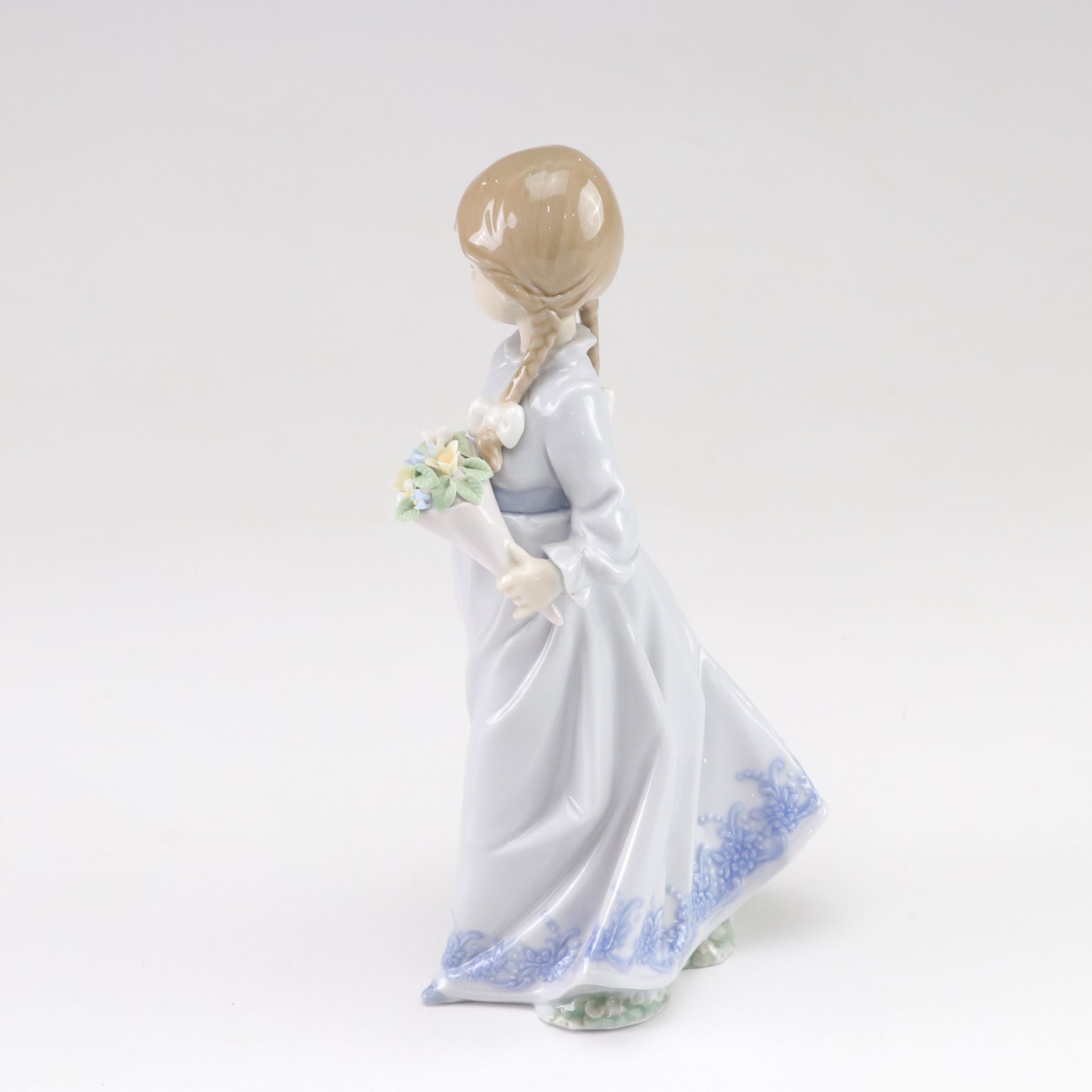 Lladró "School Days"  & "Angel Tree Topper" Porcelain Figurines