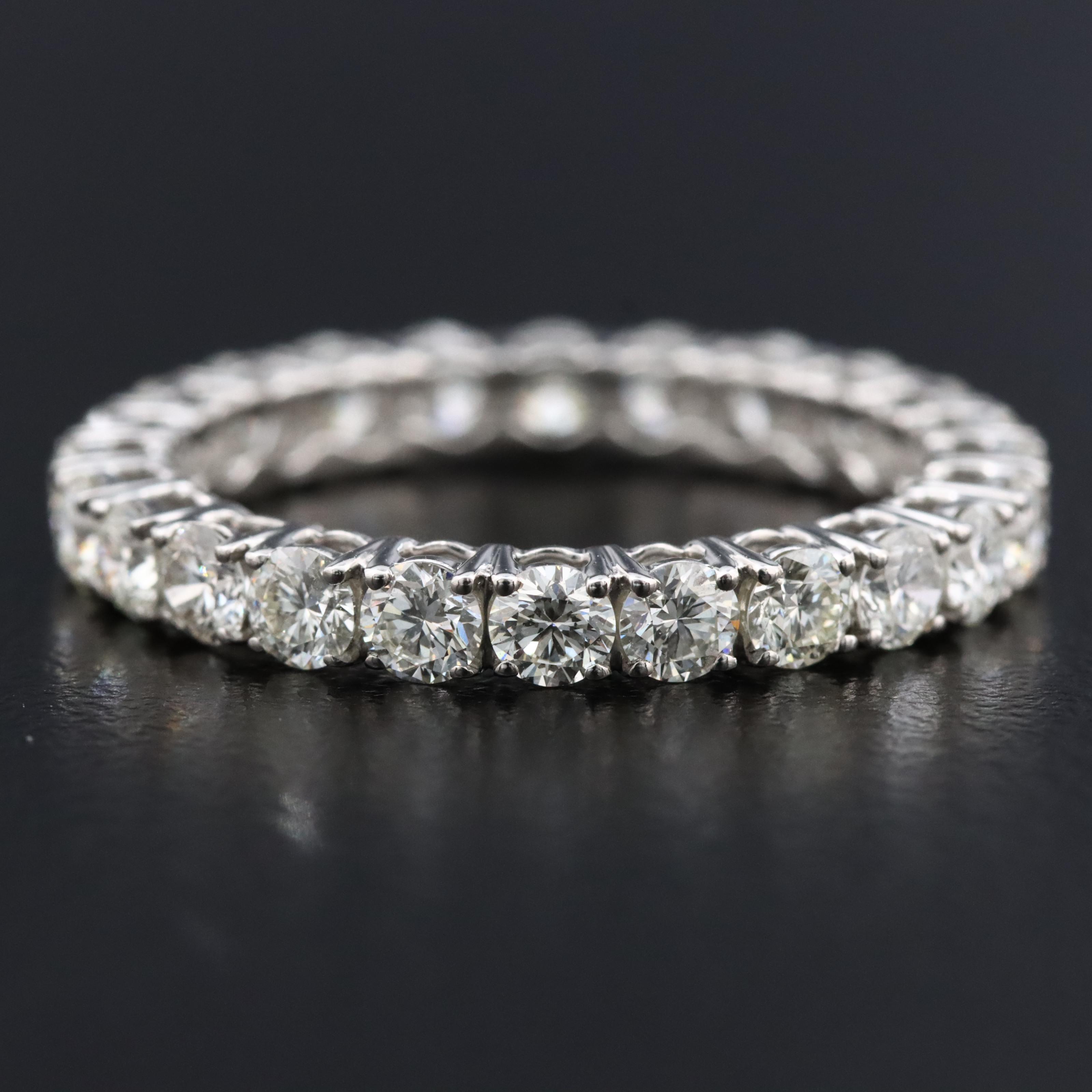 Platinum 1.97 CTW Diamond Eternity Band