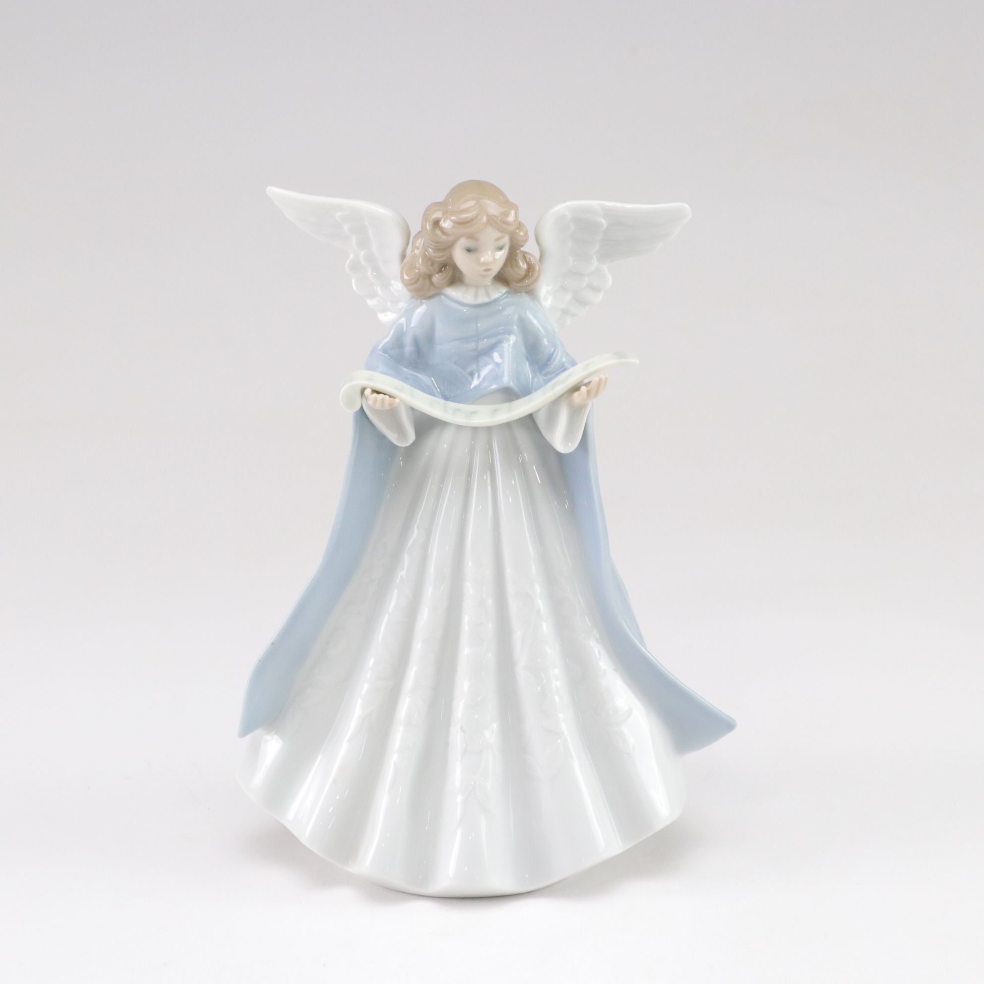 Lladró "School Days"  & "Angel Tree Topper" Porcelain Figurines