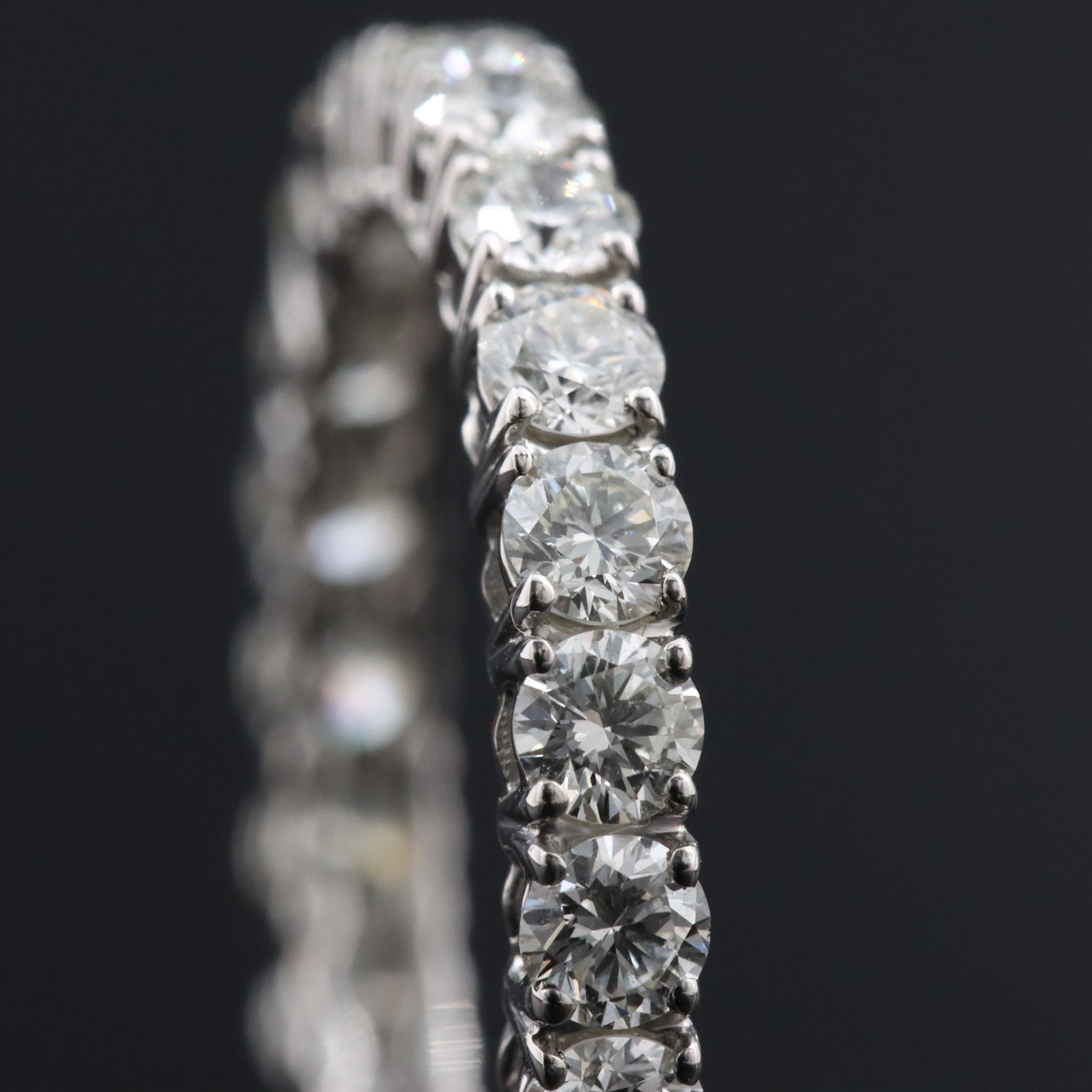 Platinum 1.97 CTW Diamond Eternity Band