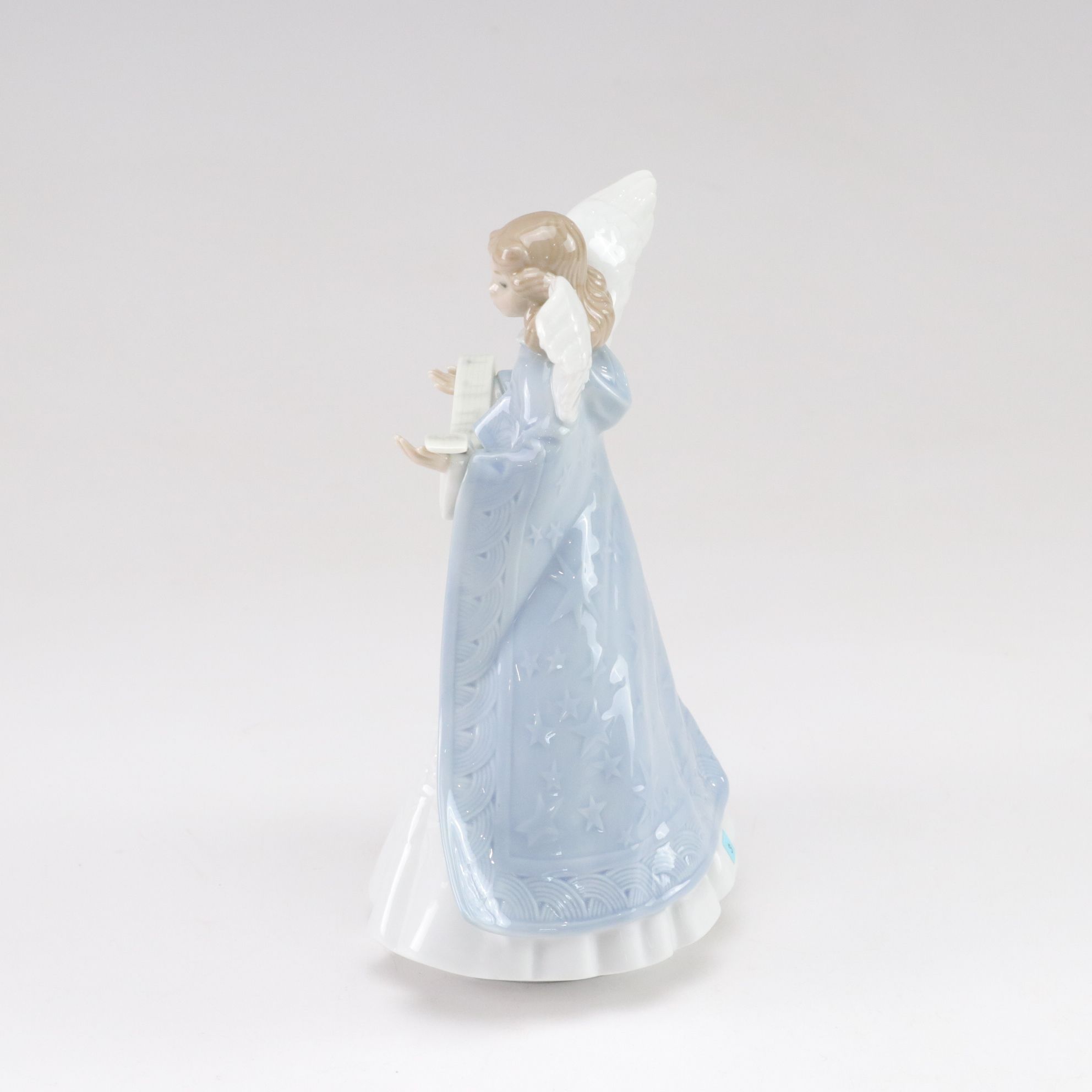 Lladró "School Days"  & "Angel Tree Topper" Porcelain Figurines