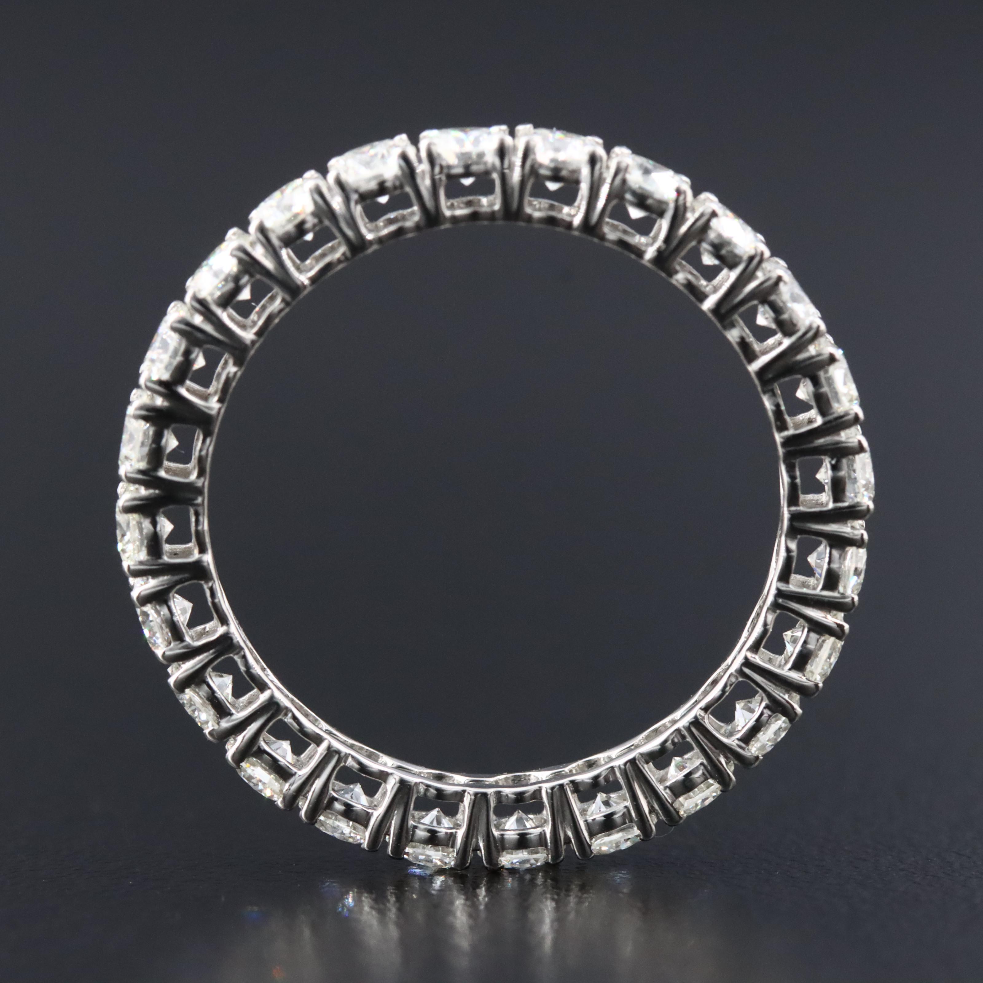 Platinum 1.97 CTW Diamond Eternity Band