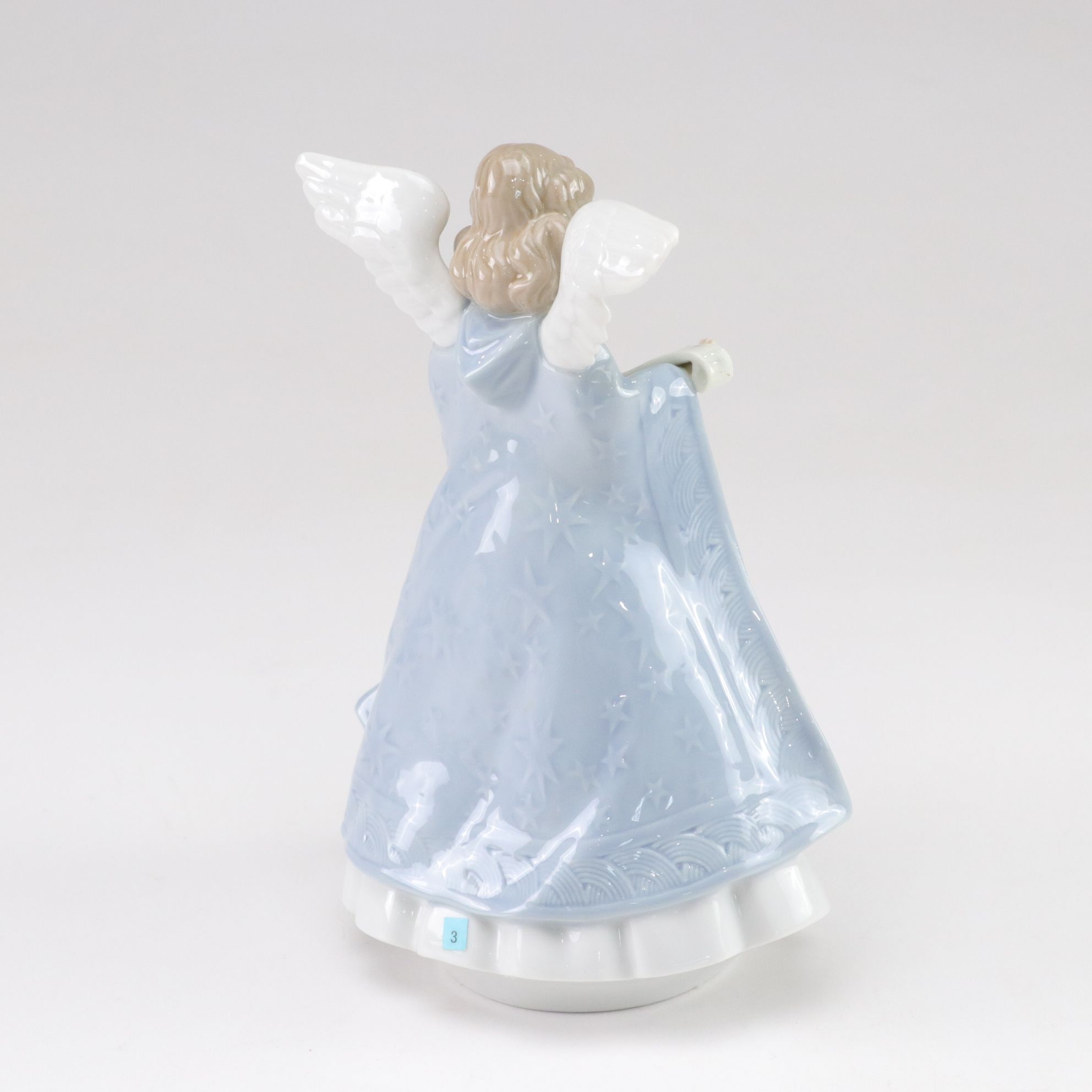 Lladró "School Days"  & "Angel Tree Topper" Porcelain Figurines