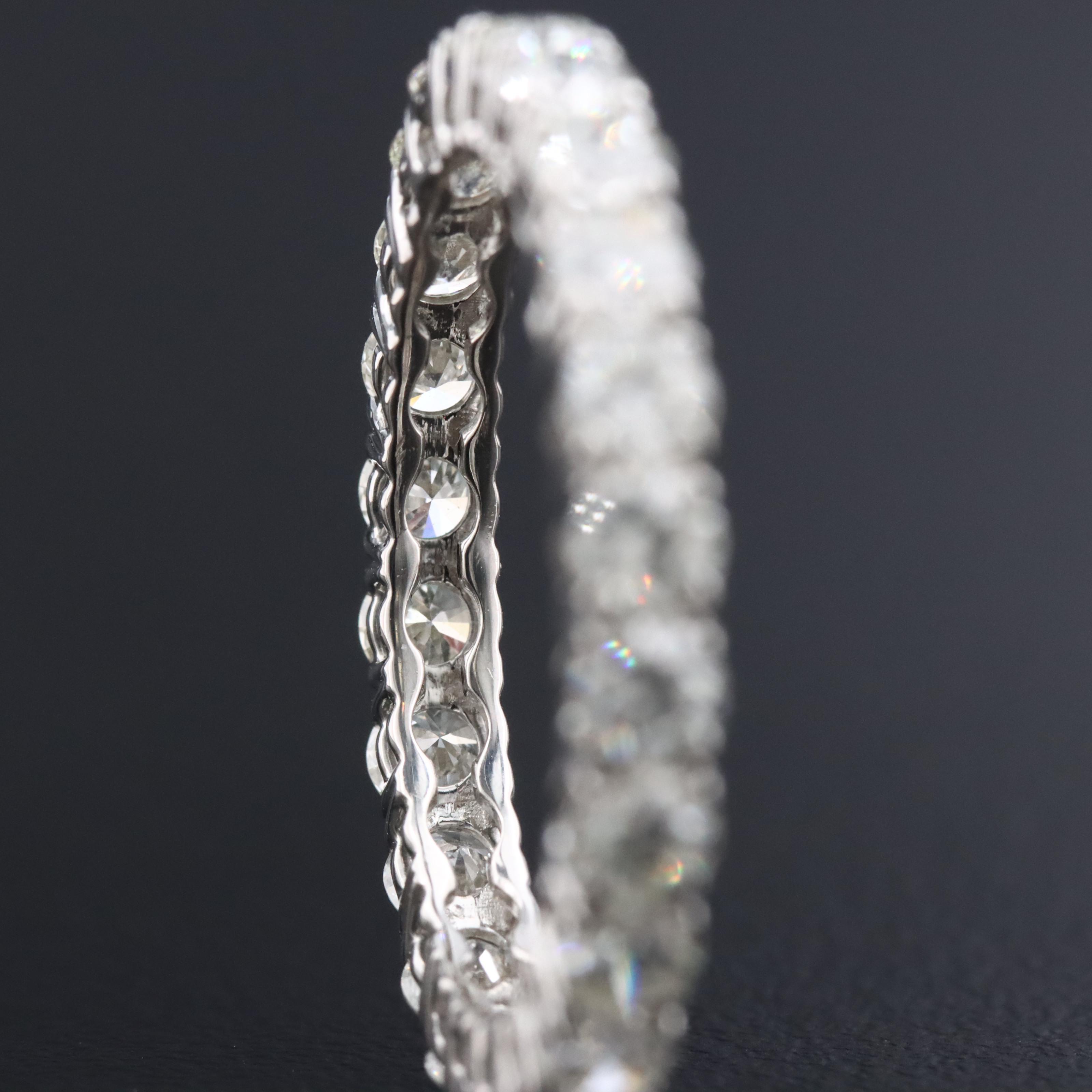 Platinum 1.97 CTW Diamond Eternity Band