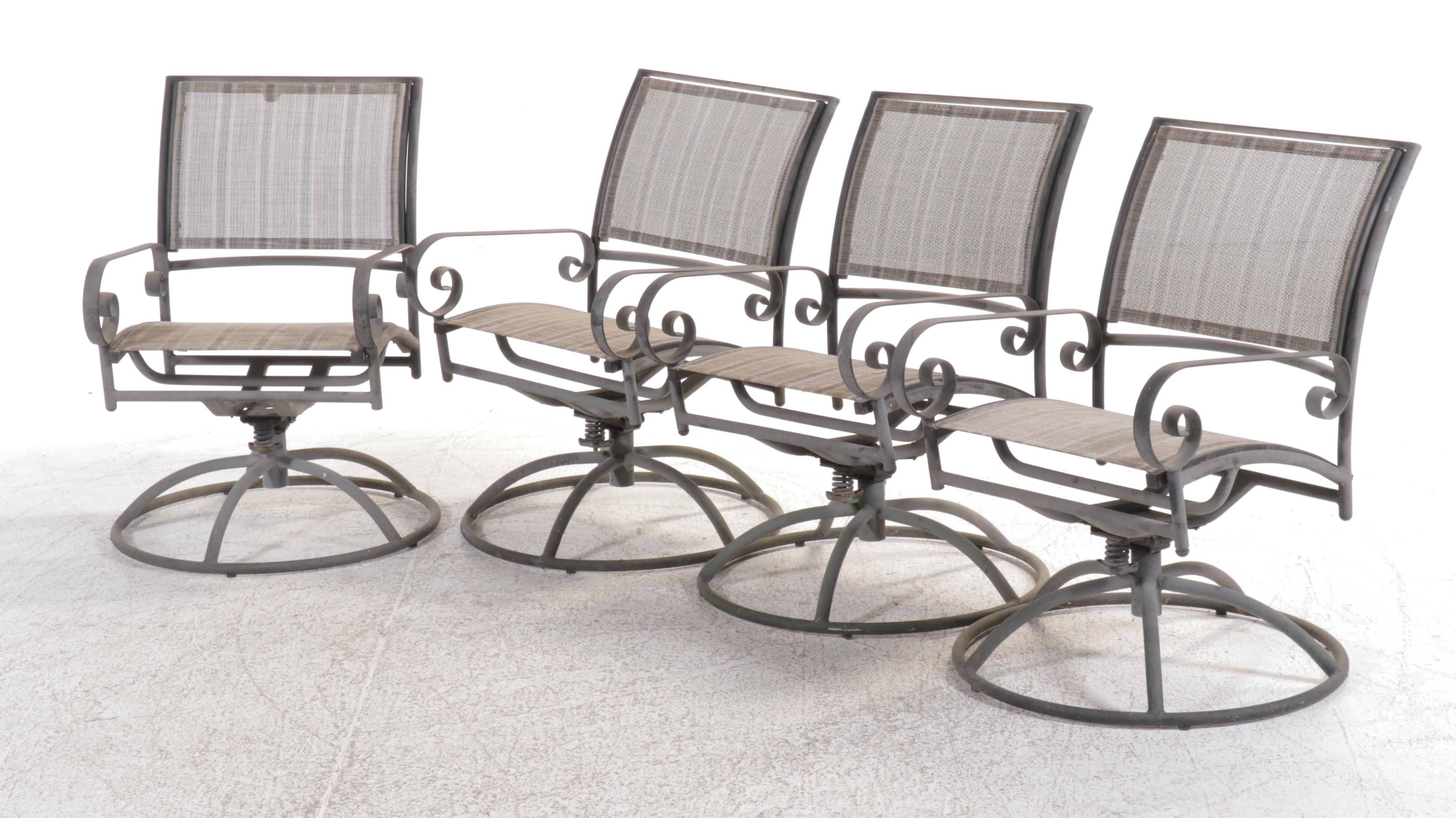 Casual Creations Five-Piece Cast Metal Patio Dining Set