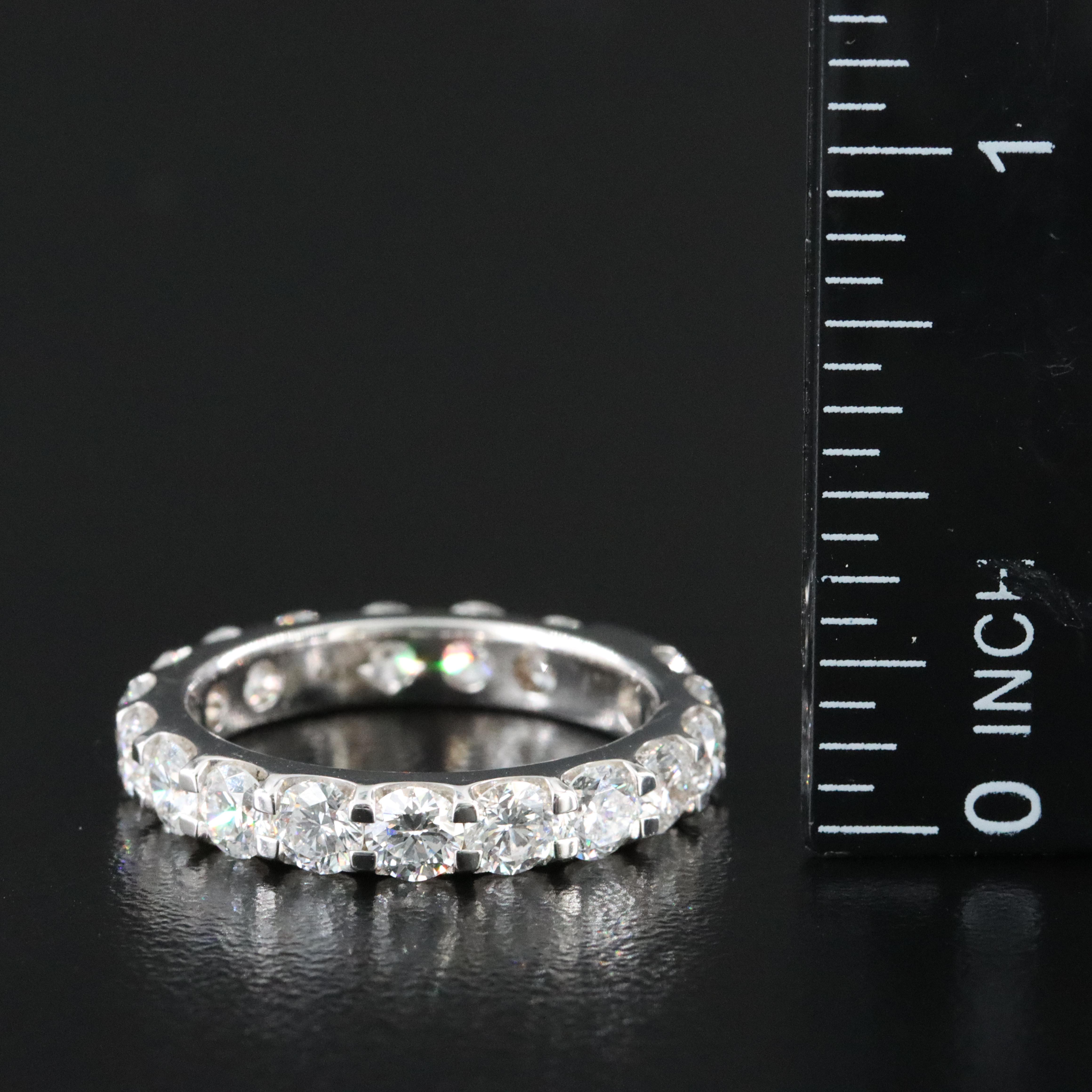 14K 3.06 CTW Lab Grown Diamond Ring