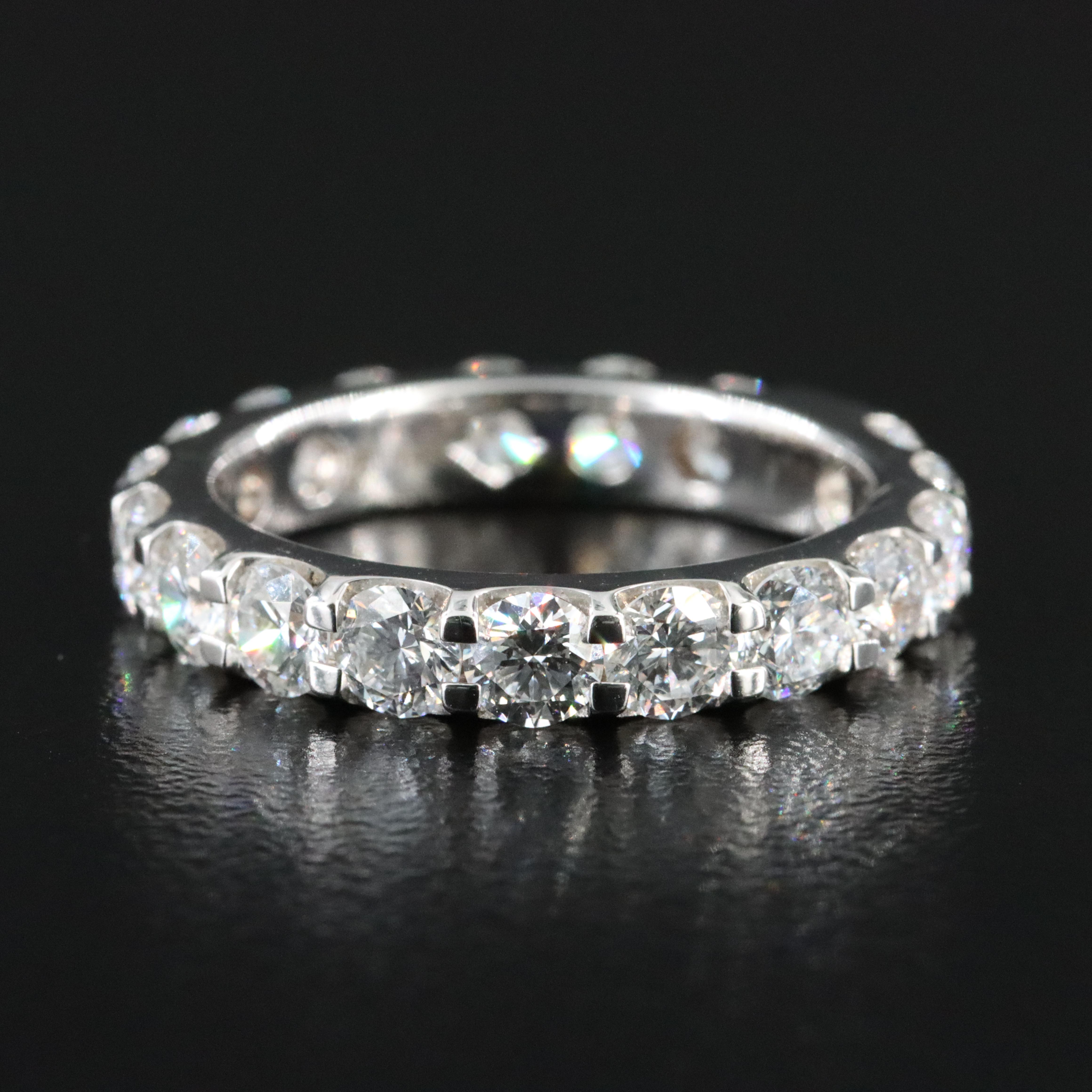 14K 3.06 CTW Lab Grown Diamond Ring