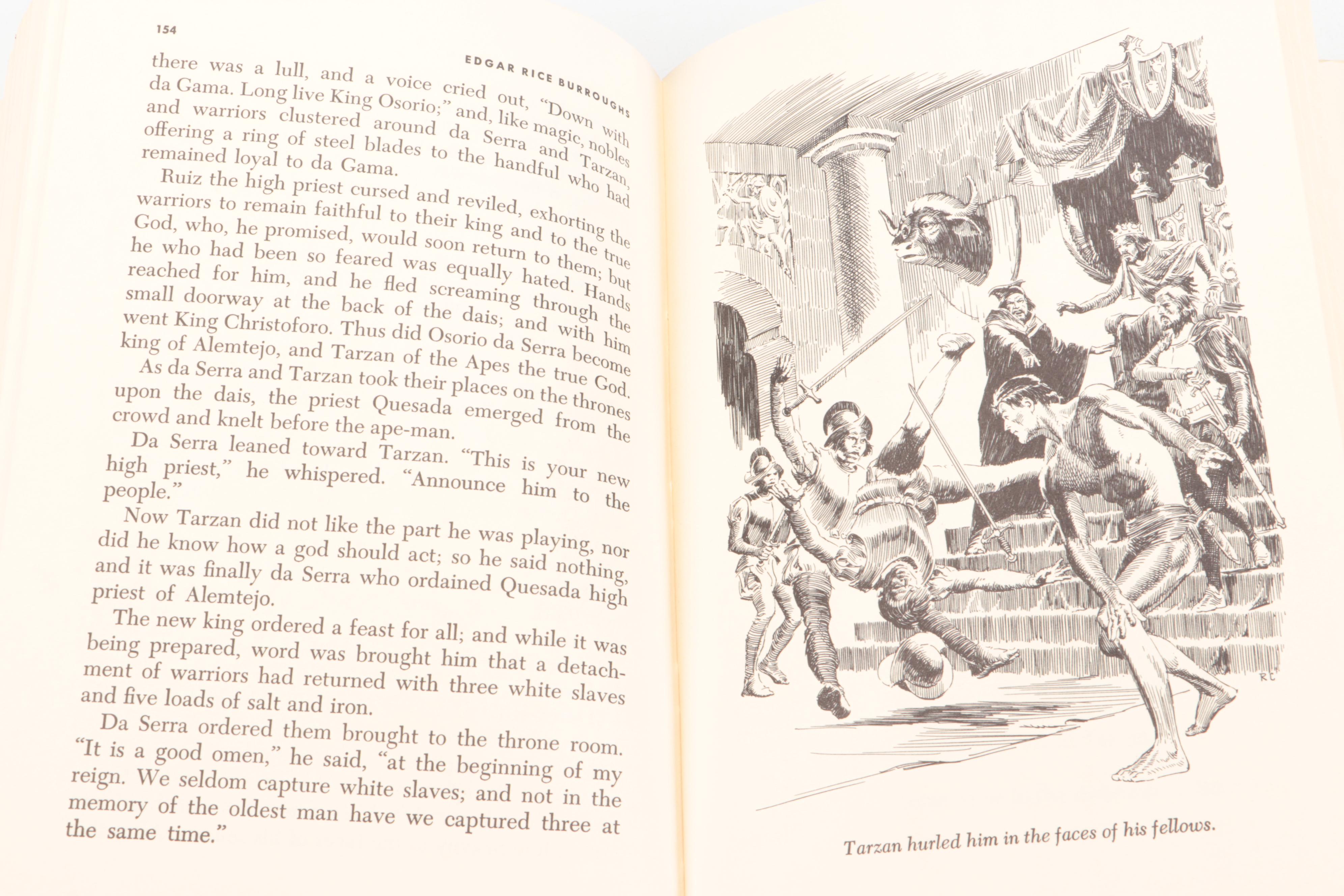 "Tarzan and the Madman" and "Tarzan and the Tarzan Twins" by Edgar R. Burroughs