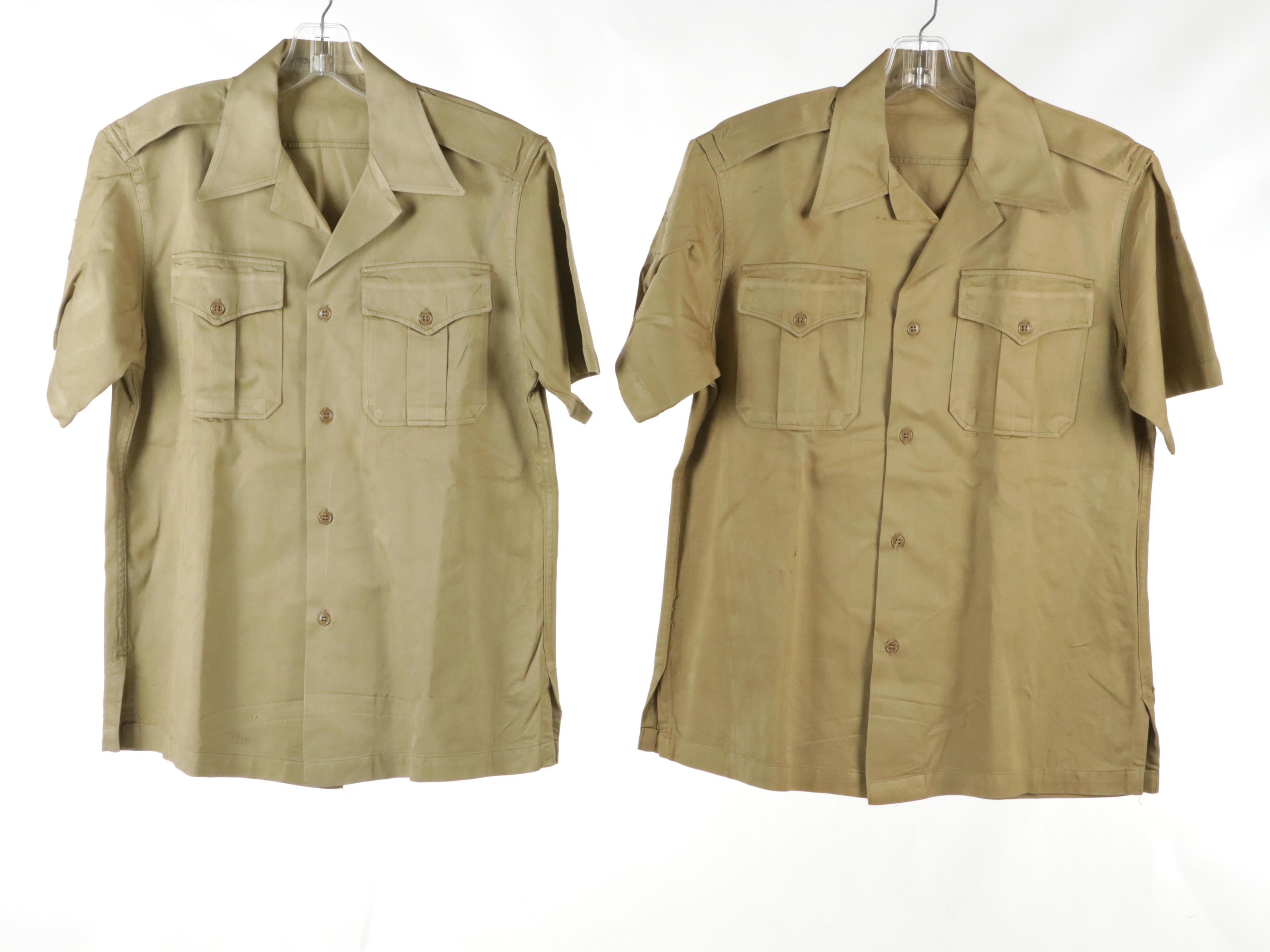 U.S. Army Summer and Winter Service Dress Uniforms and Accessories, 1950s