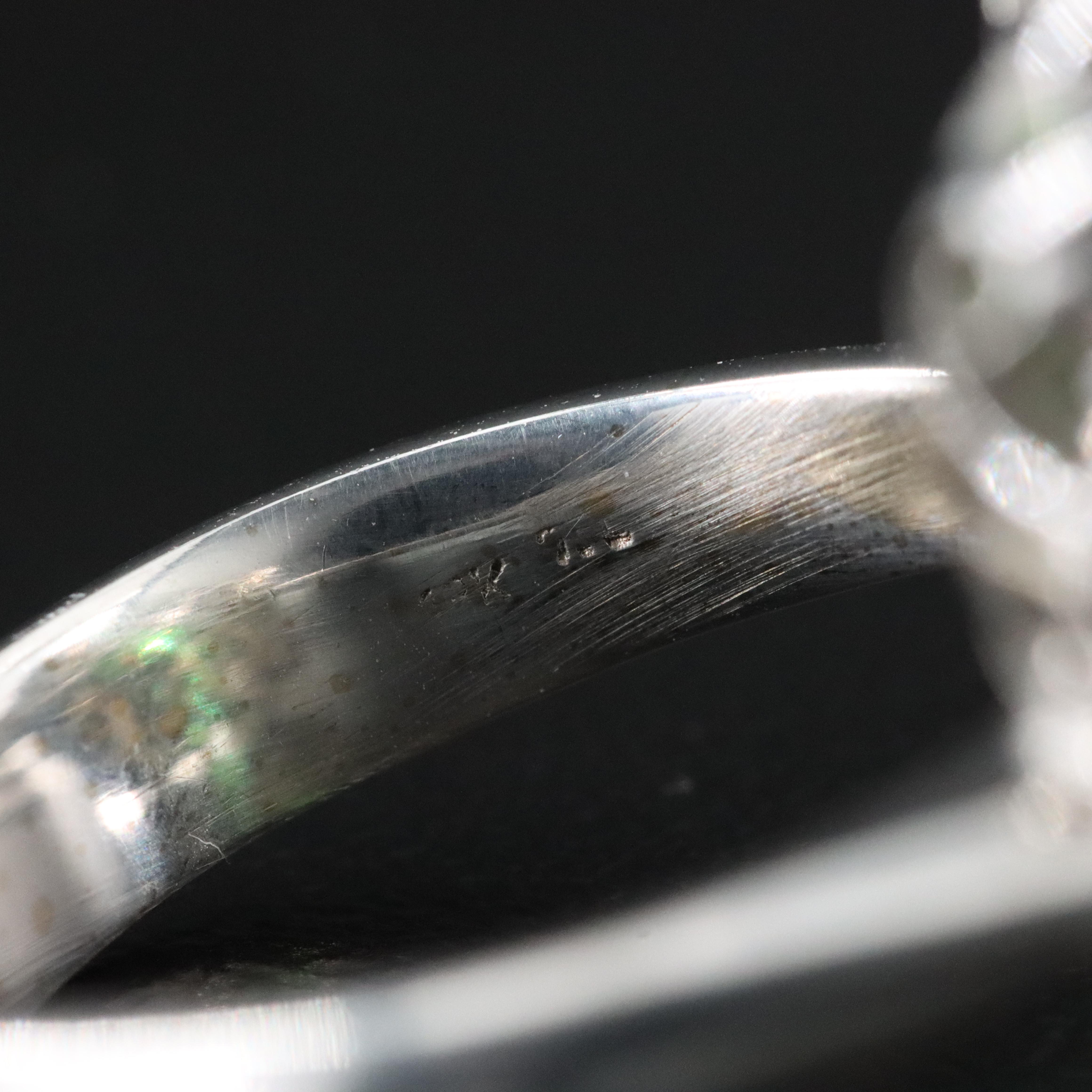 18K 2.71 CT Tsavorite, Diamond and Tsavorite Ring