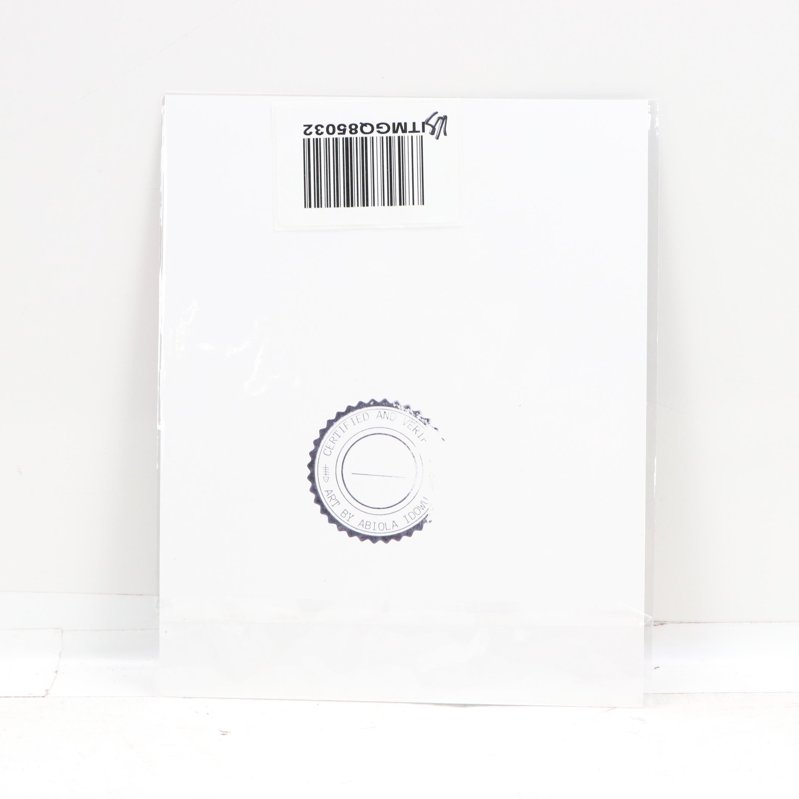 Abiola Idowu Stylized Portrait Giclée, 21st Century