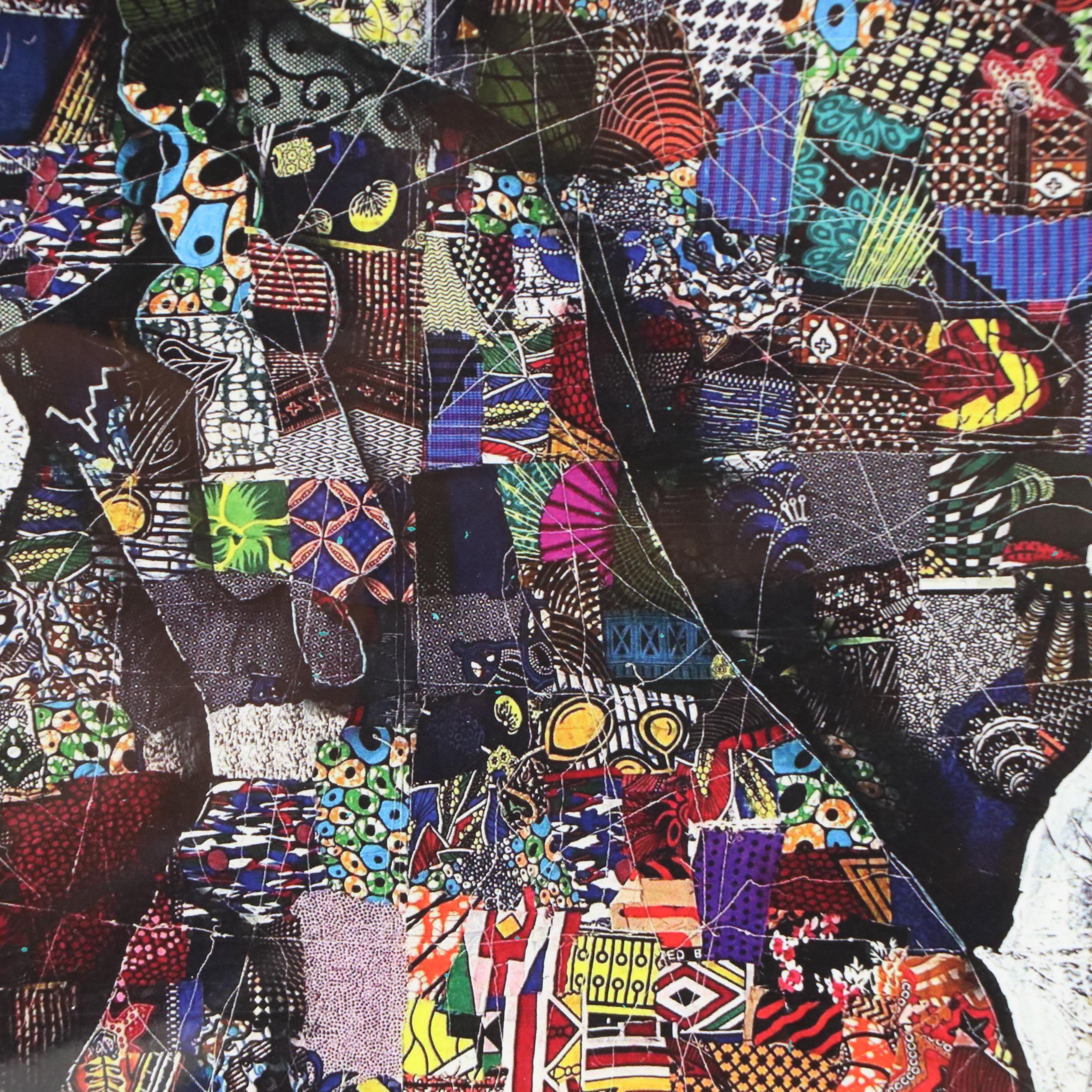 Abiola Idowu Stylized Portrait Giclée, 21st Century