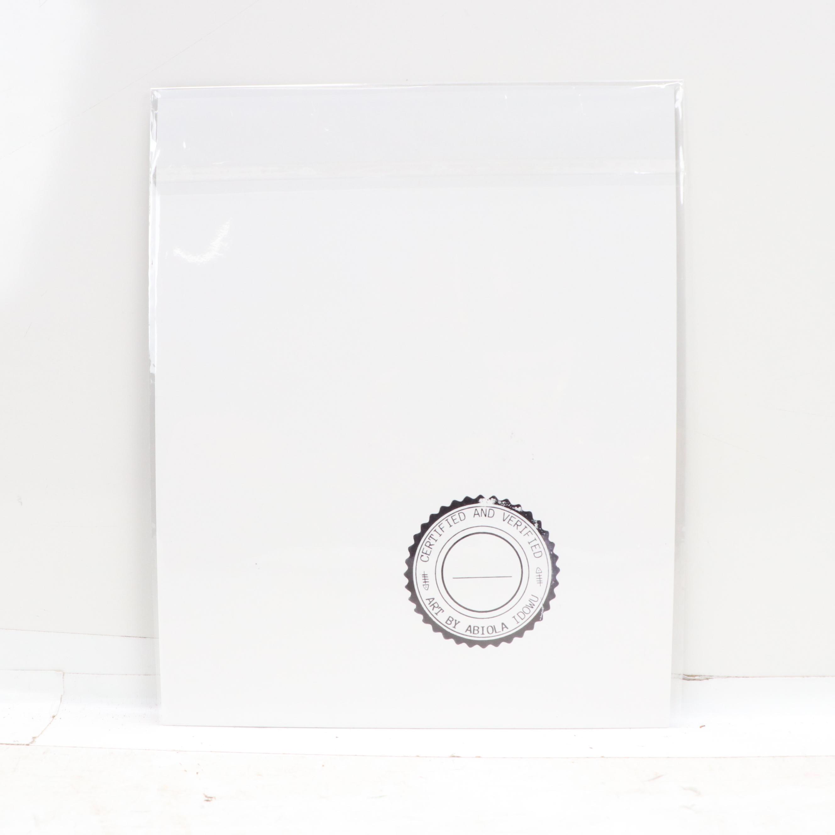 Abiola Idowu Stylized Portrait Giclée, 21st Century