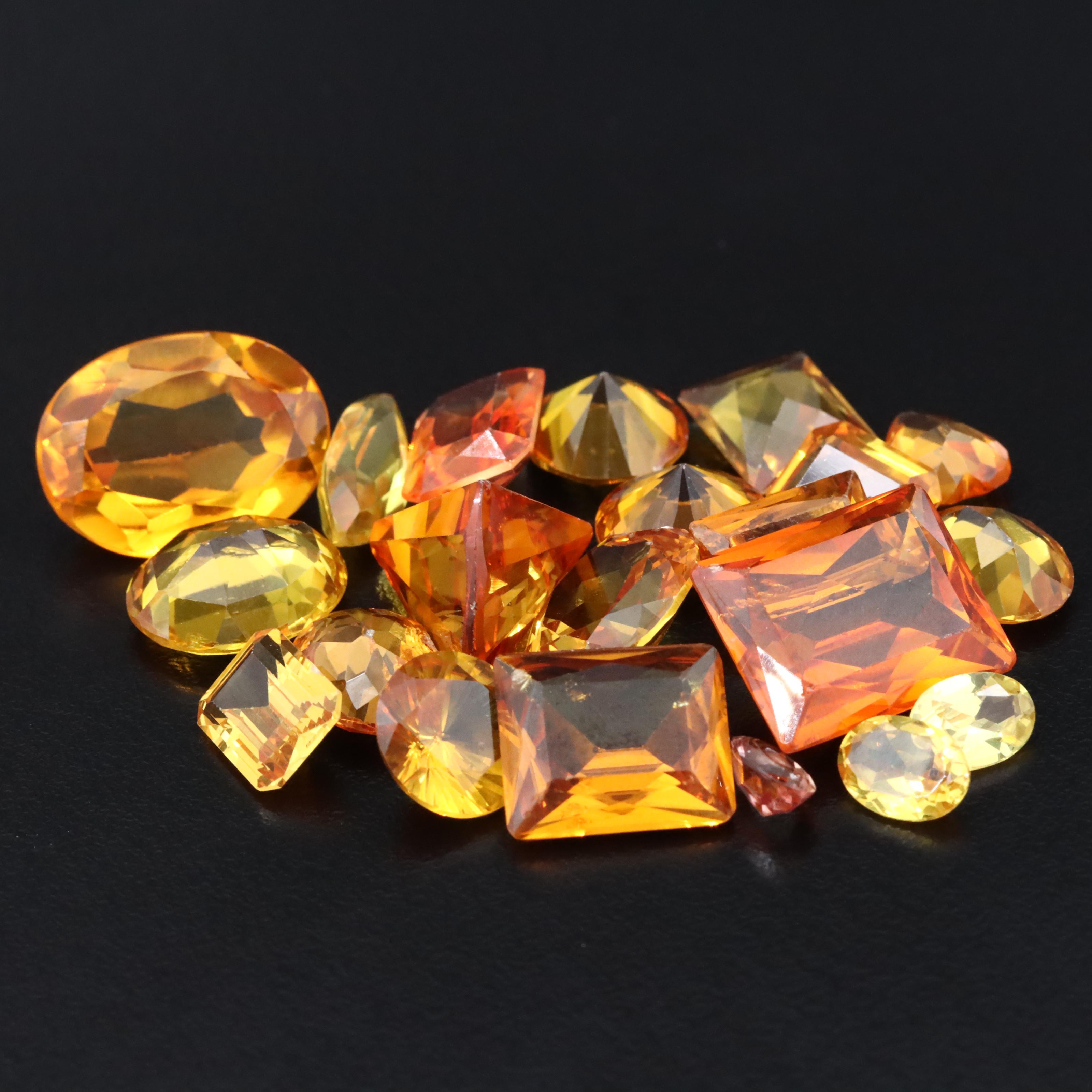 Loose 89.78 CTW Lab Grown Sapphires