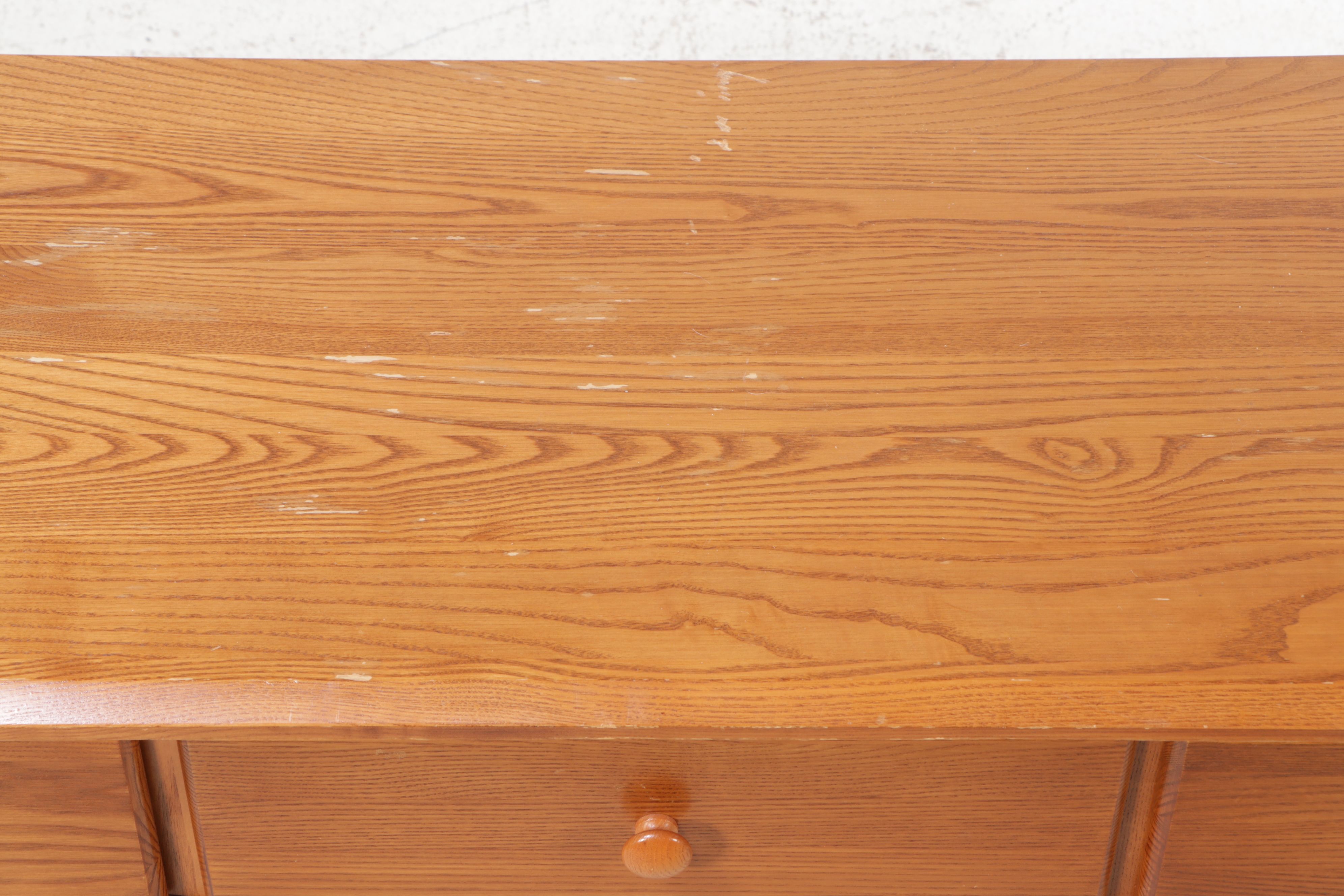 Moosehead Furniture Oak Dresser and Nightstand