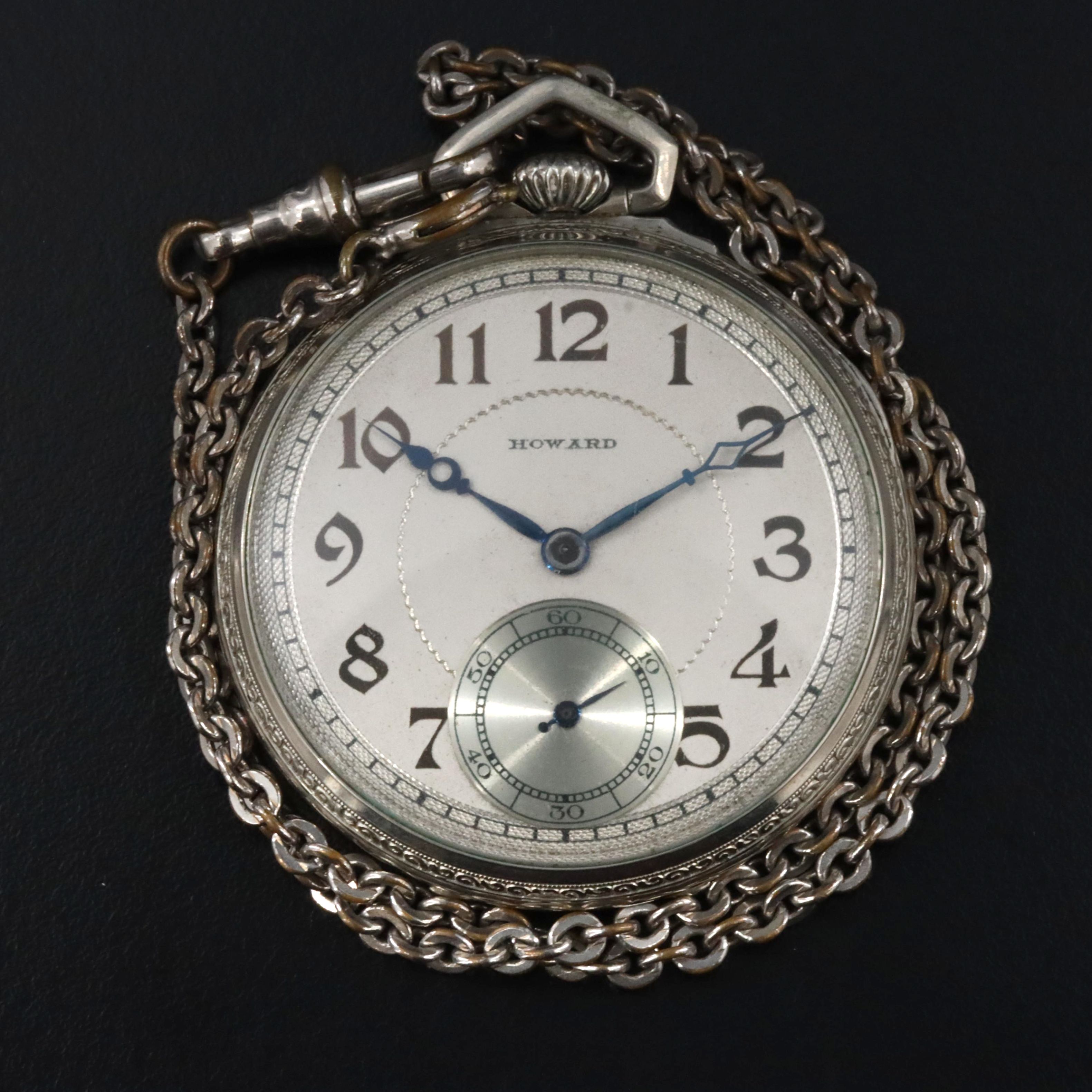 1928 E. Howard Watch Co.Gold Filled Pocket Watch