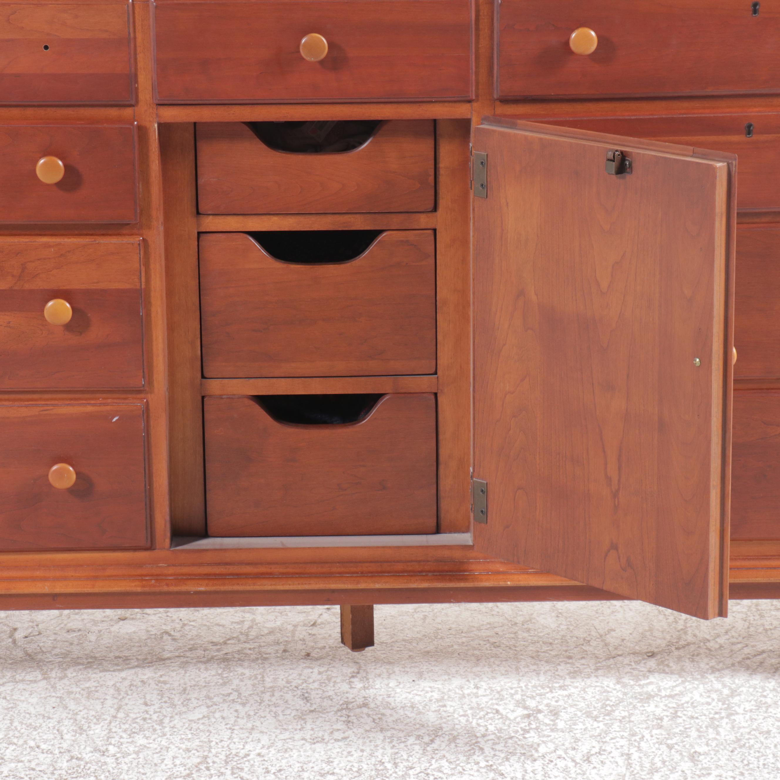 Lexington Shaker Style Cherry Tripple Dresser